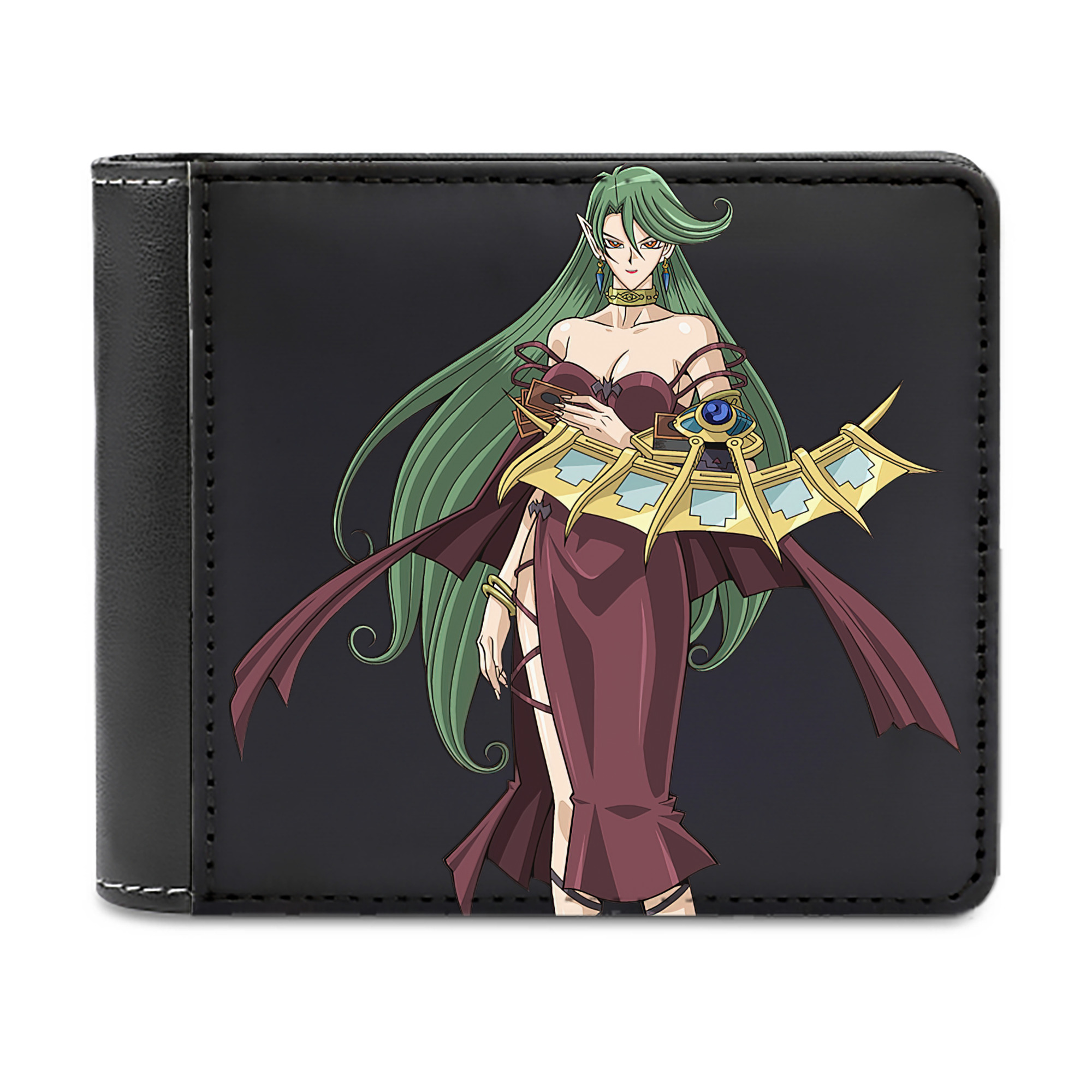（画像用） 遊☆戯☆王 Yu-Gi-Oh! 二つ折り革財布