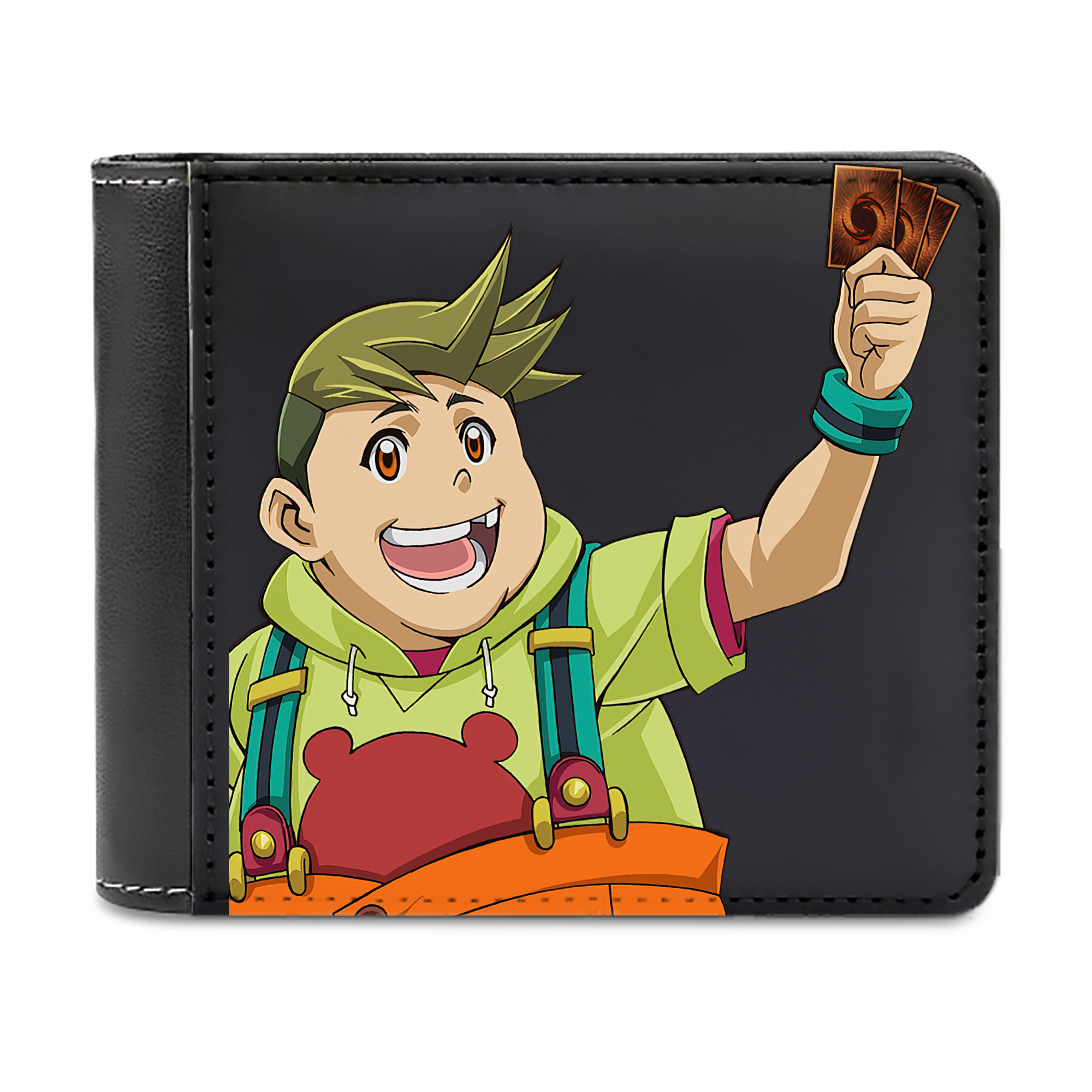 （画像用） 遊☆戯☆王 Yu-Gi-Oh! 二つ折り革財布