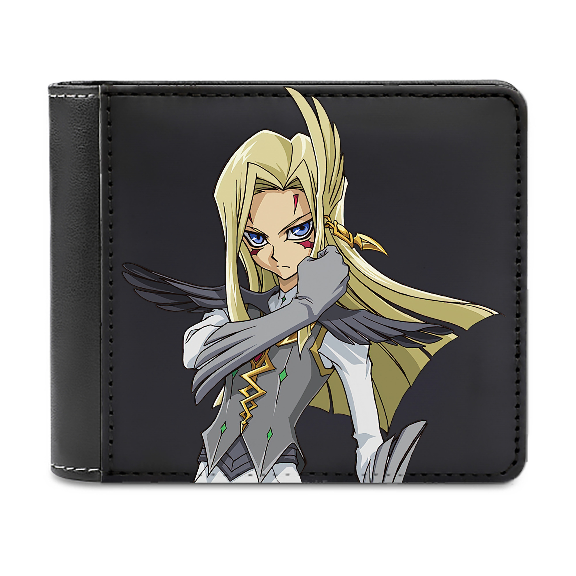 （画像用） 遊☆戯☆王 Yu-Gi-Oh! 二つ折り革財布