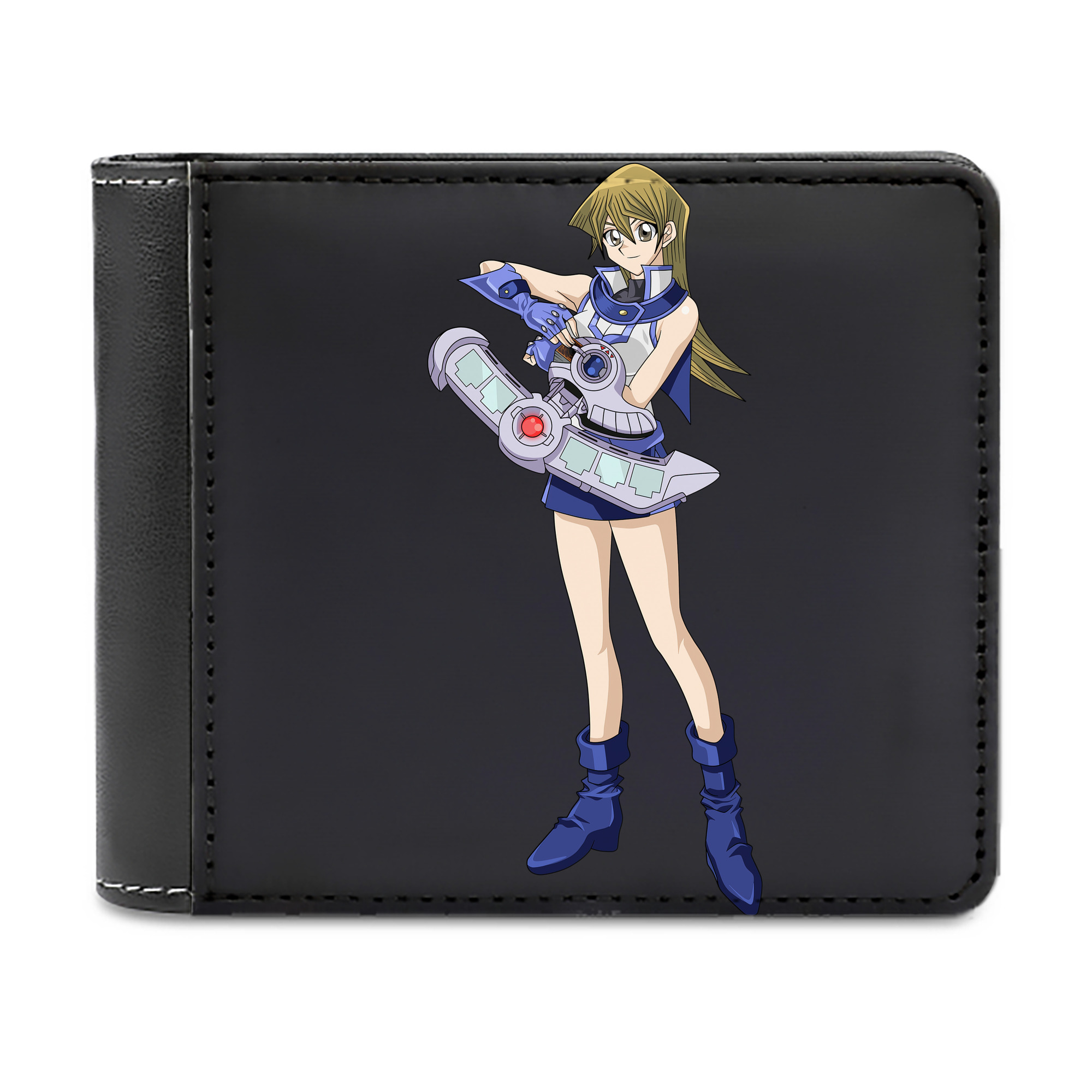 （画像用） 遊☆戯☆王 Yu-Gi-Oh! 二つ折り革財布