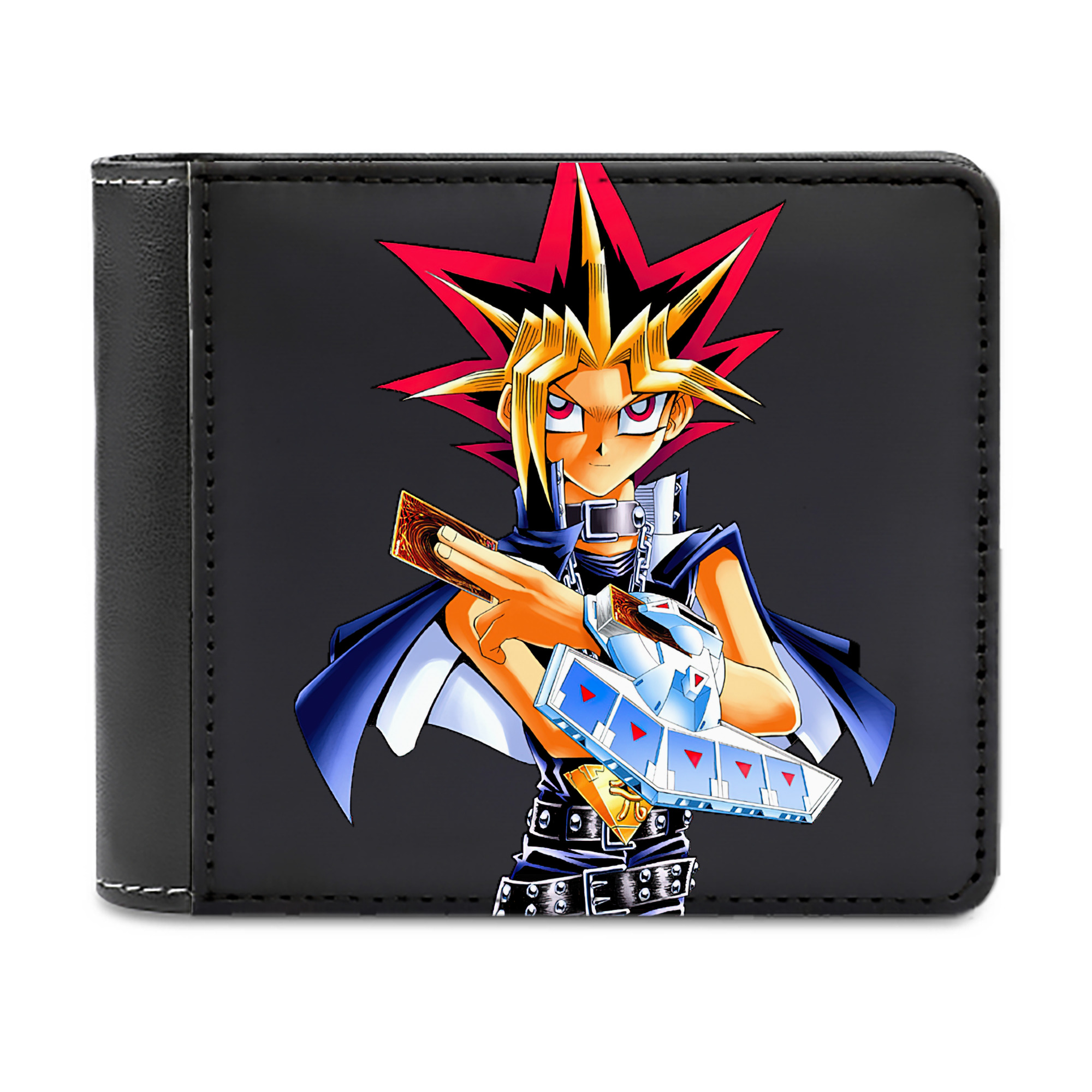 （画像用） 遊☆戯☆王 Yu-Gi-Oh! 二つ折り革財布