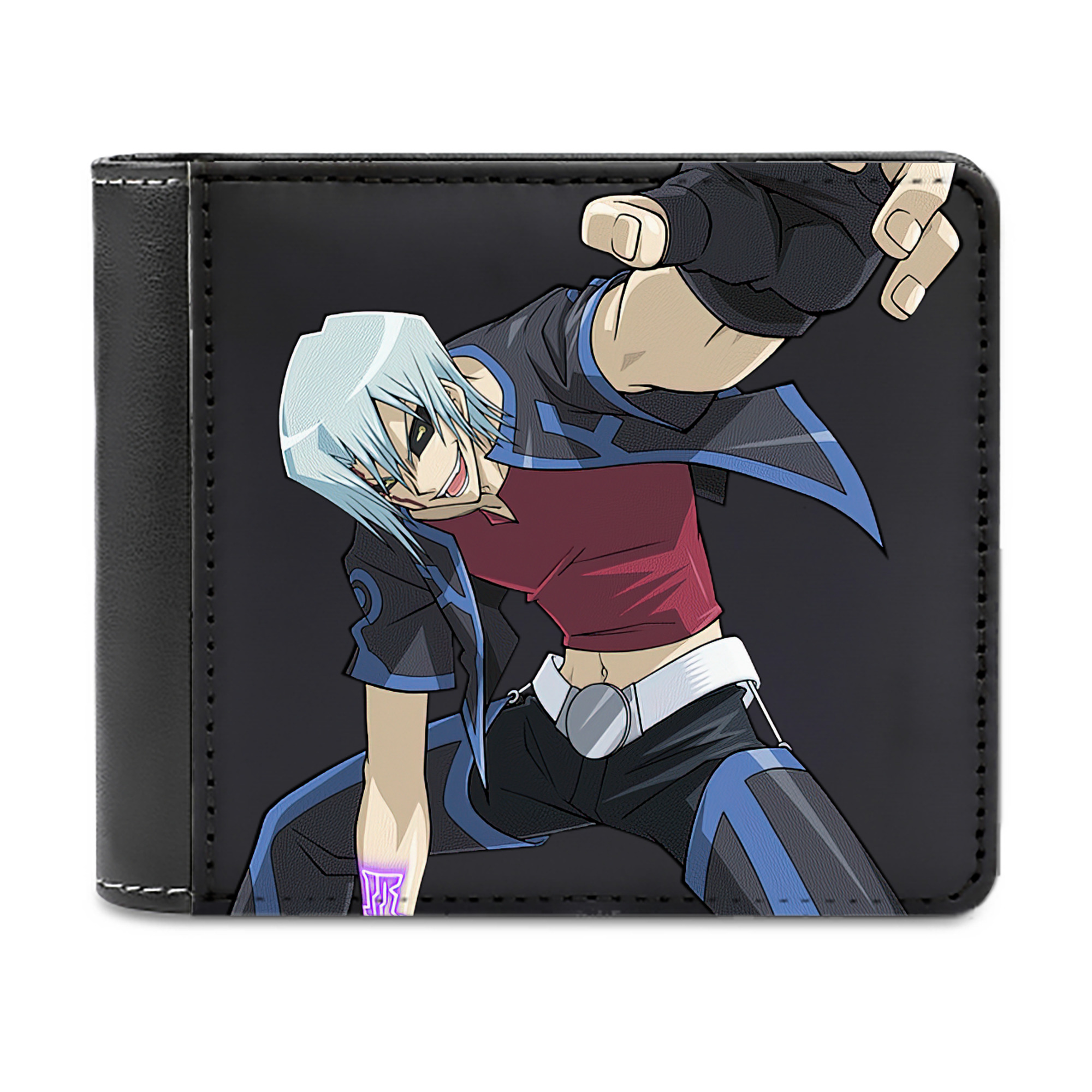 （画像用） 遊☆戯☆王 Yu-Gi-Oh! 二つ折り革財布