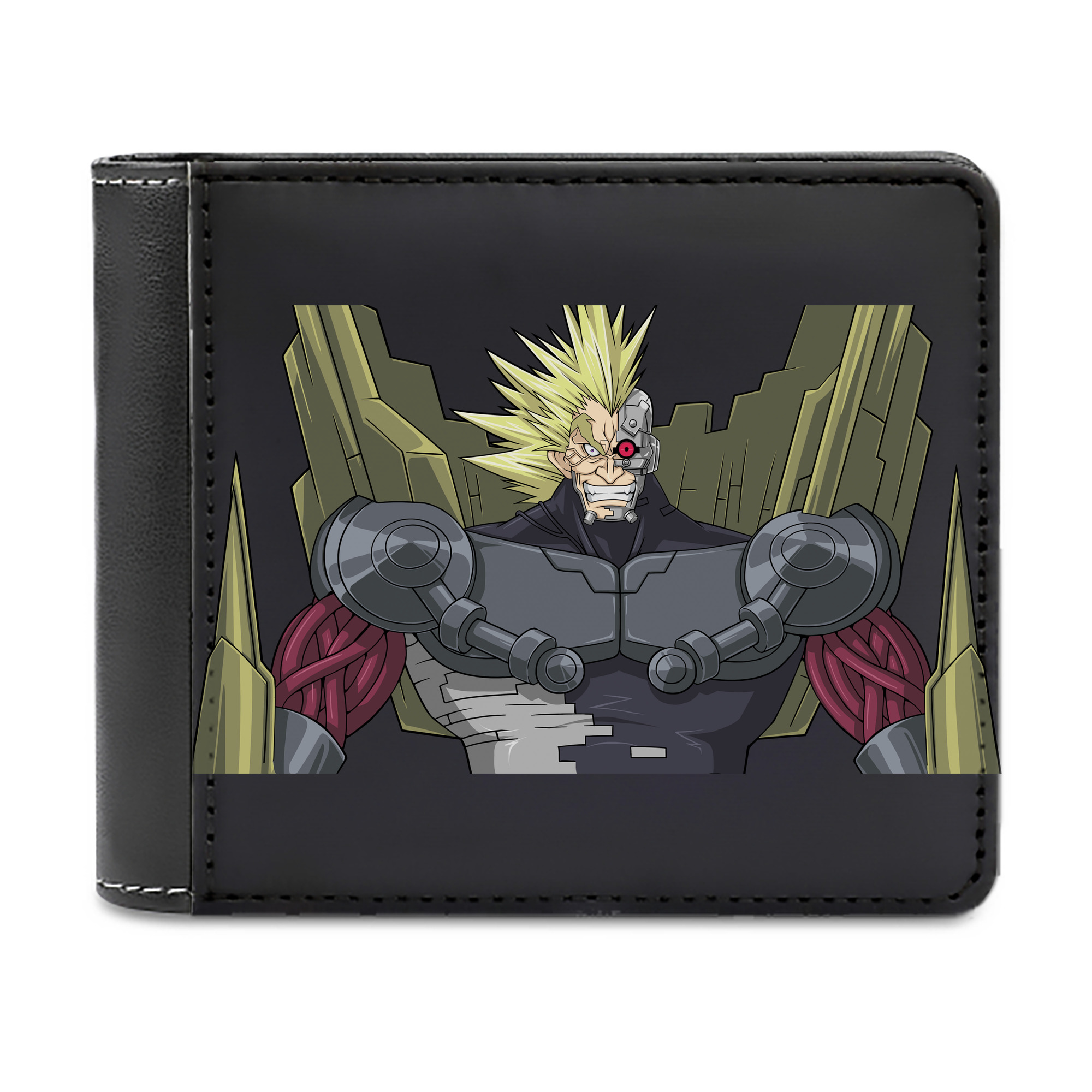 （画像用） 遊☆戯☆王 Yu-Gi-Oh! 二つ折り革財布