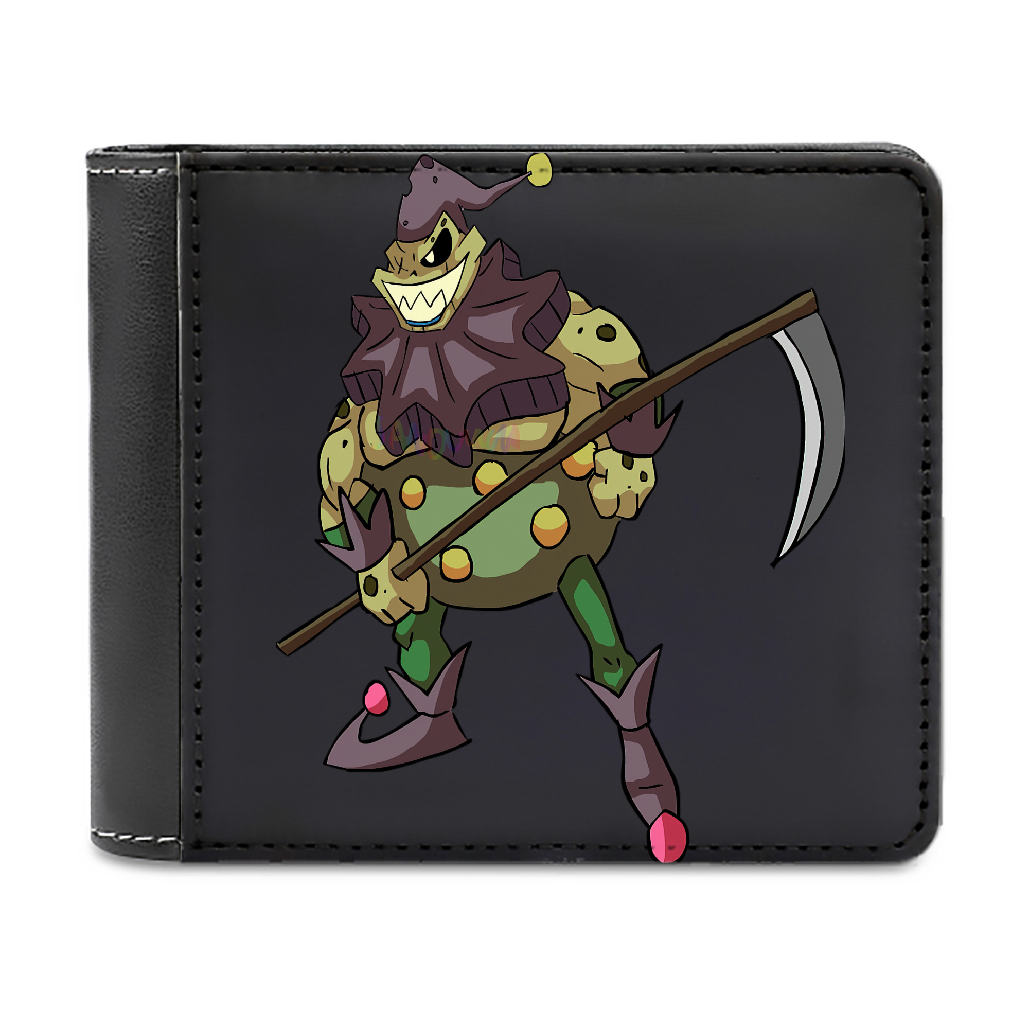（画像用） 遊☆戯☆王 Yu-Gi-Oh! 二つ折り革財布