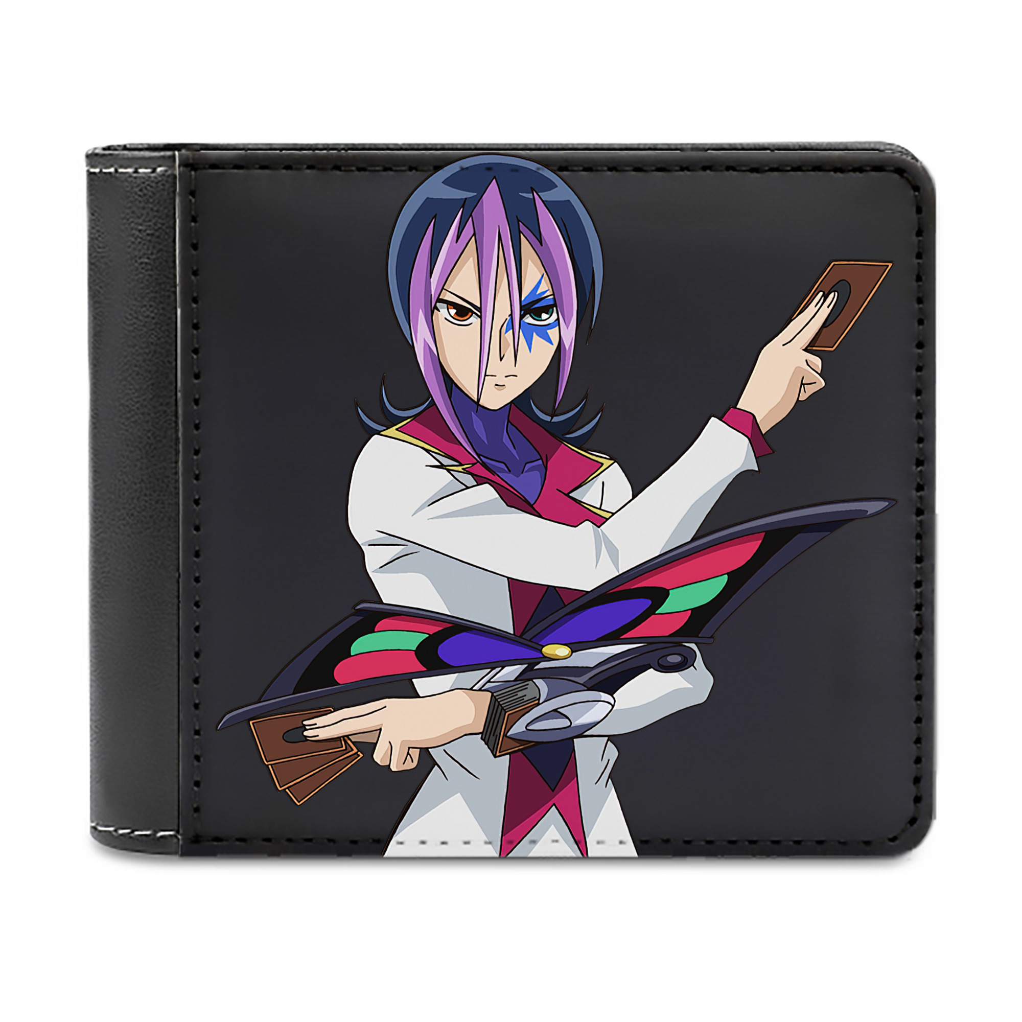 （画像用） 遊☆戯☆王 Yu-Gi-Oh! 二つ折り革財布