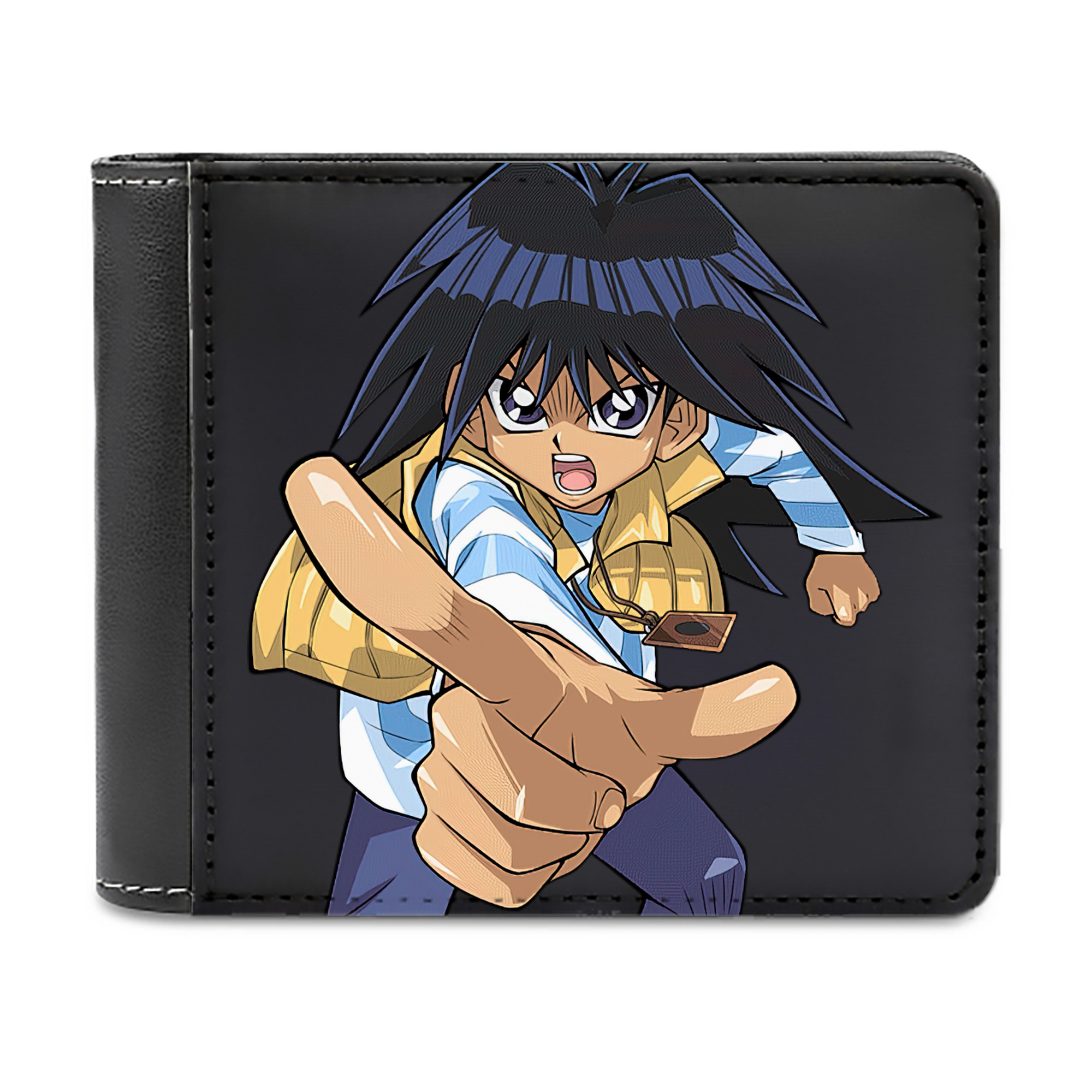 （画像用） 遊☆戯☆王 Yu-Gi-Oh! 二つ折り革財布