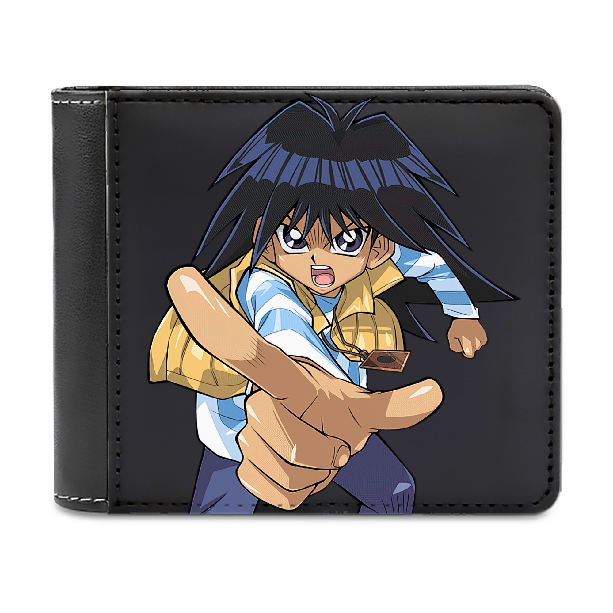 （画像用） 遊☆戯☆王 Yu-Gi-Oh! 二つ折り革財布