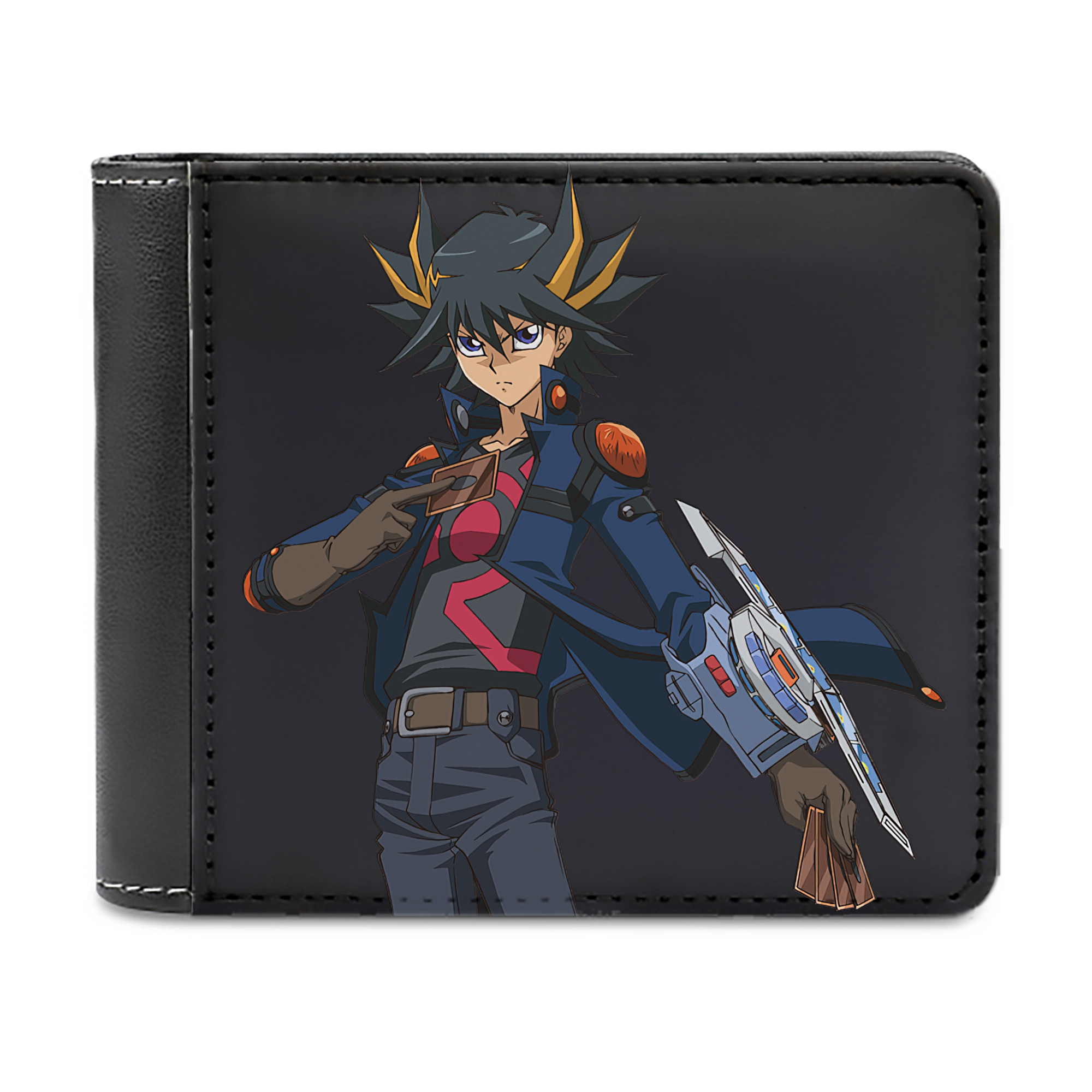 （画像用） 遊☆戯☆王 Yu-Gi-Oh! 二つ折り革財布