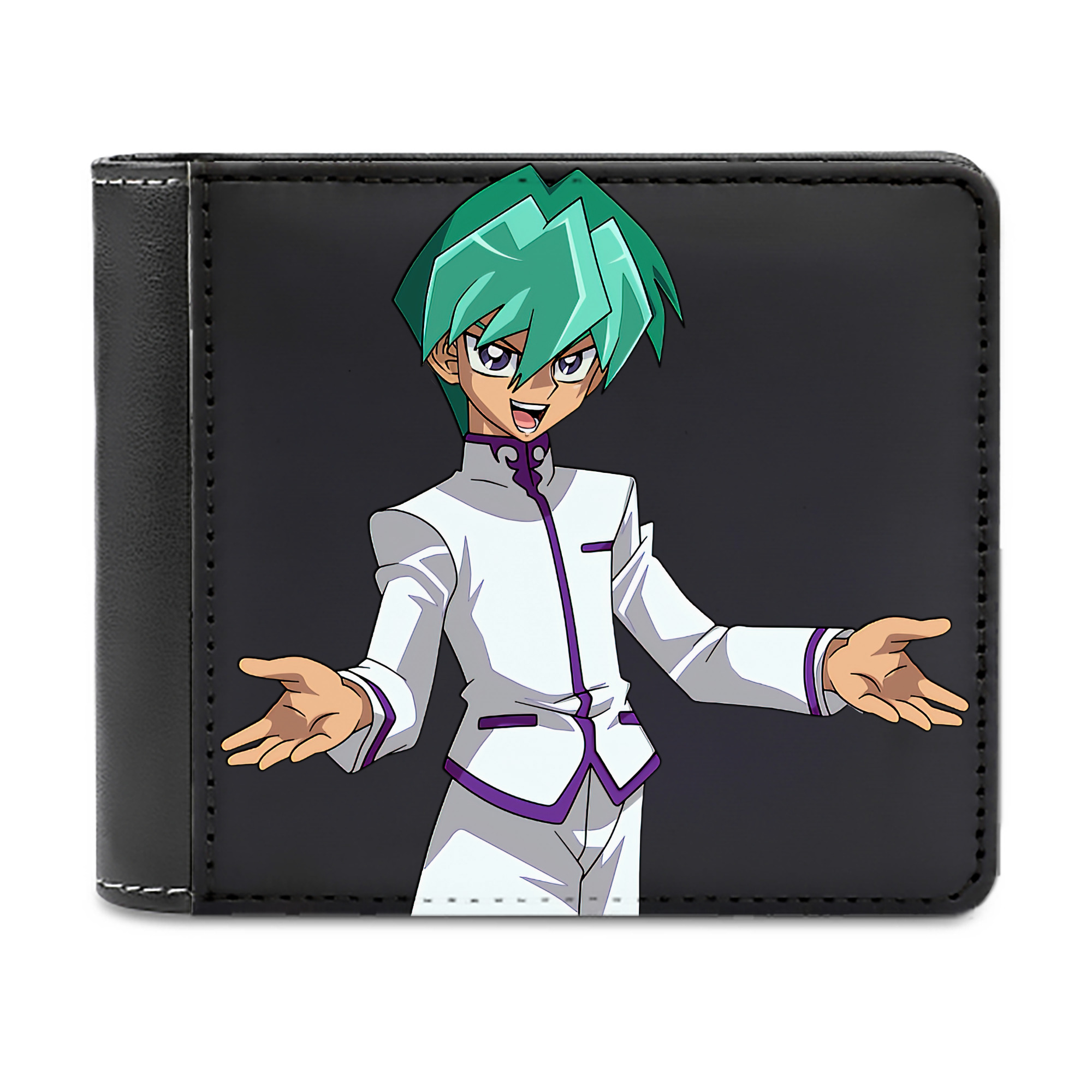 （画像用） 遊☆戯☆王 Yu-Gi-Oh! 二つ折り革財布