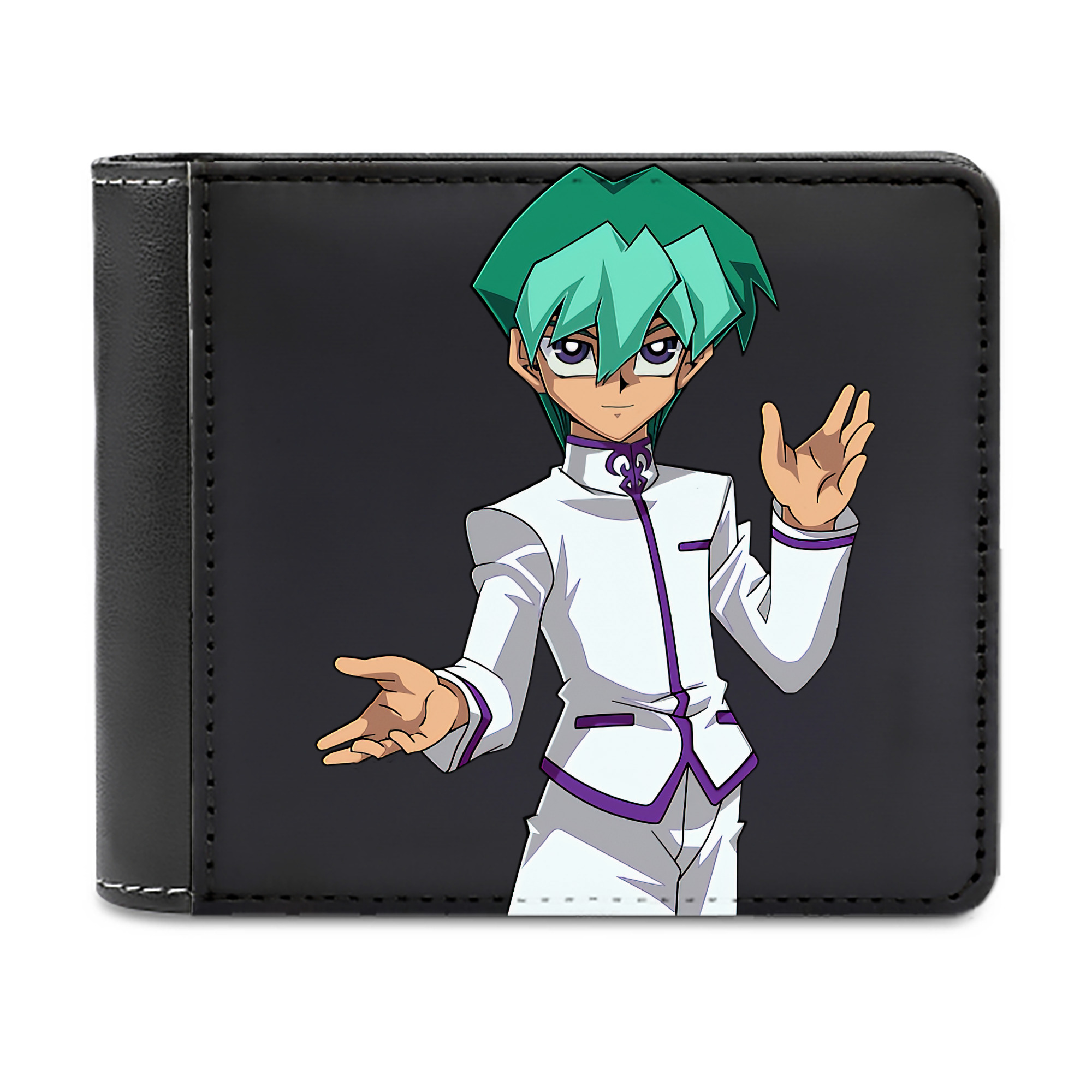 （画像用） 遊☆戯☆王 Yu-Gi-Oh! 二つ折り革財布