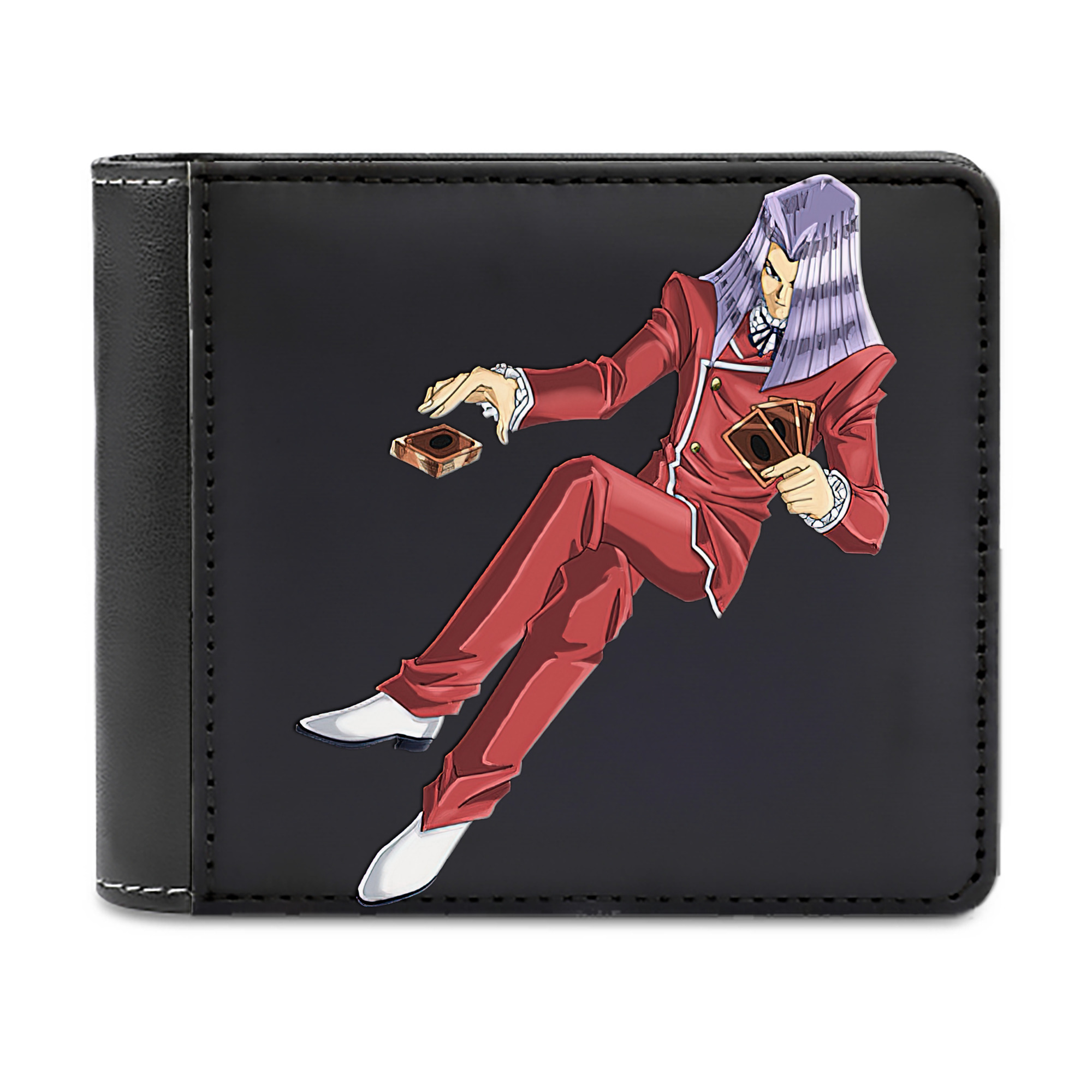 （画像用） 遊☆戯☆王 Yu-Gi-Oh! 二つ折り革財布