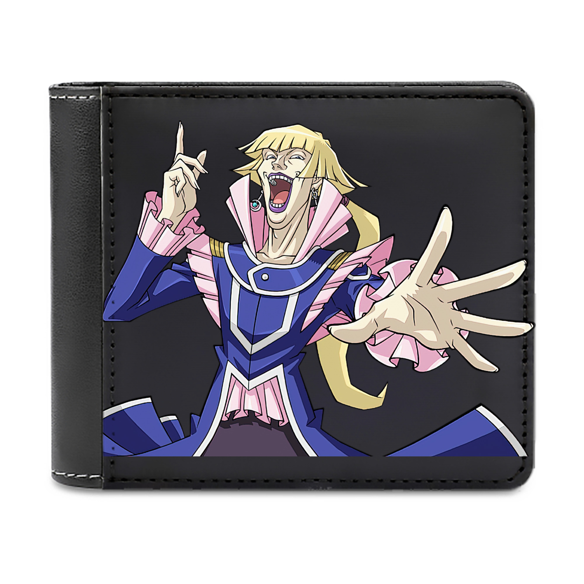 （画像用） 遊☆戯☆王 Yu-Gi-Oh! 二つ折り革財布