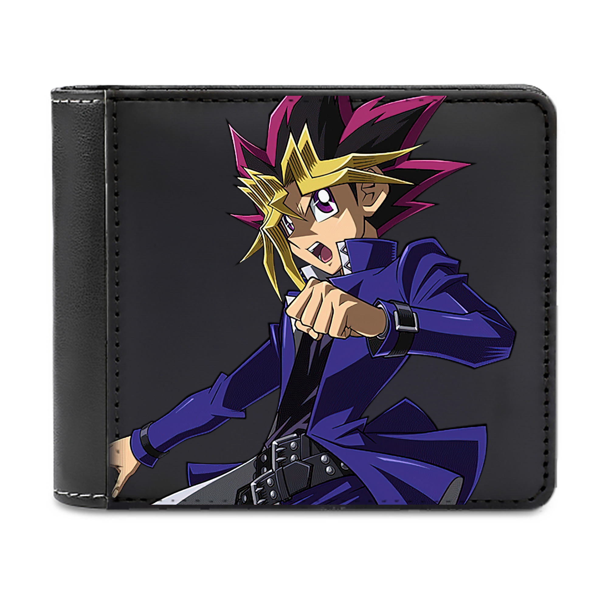 （画像用） 遊☆戯☆王 Yu-Gi-Oh! 二つ折り革財布