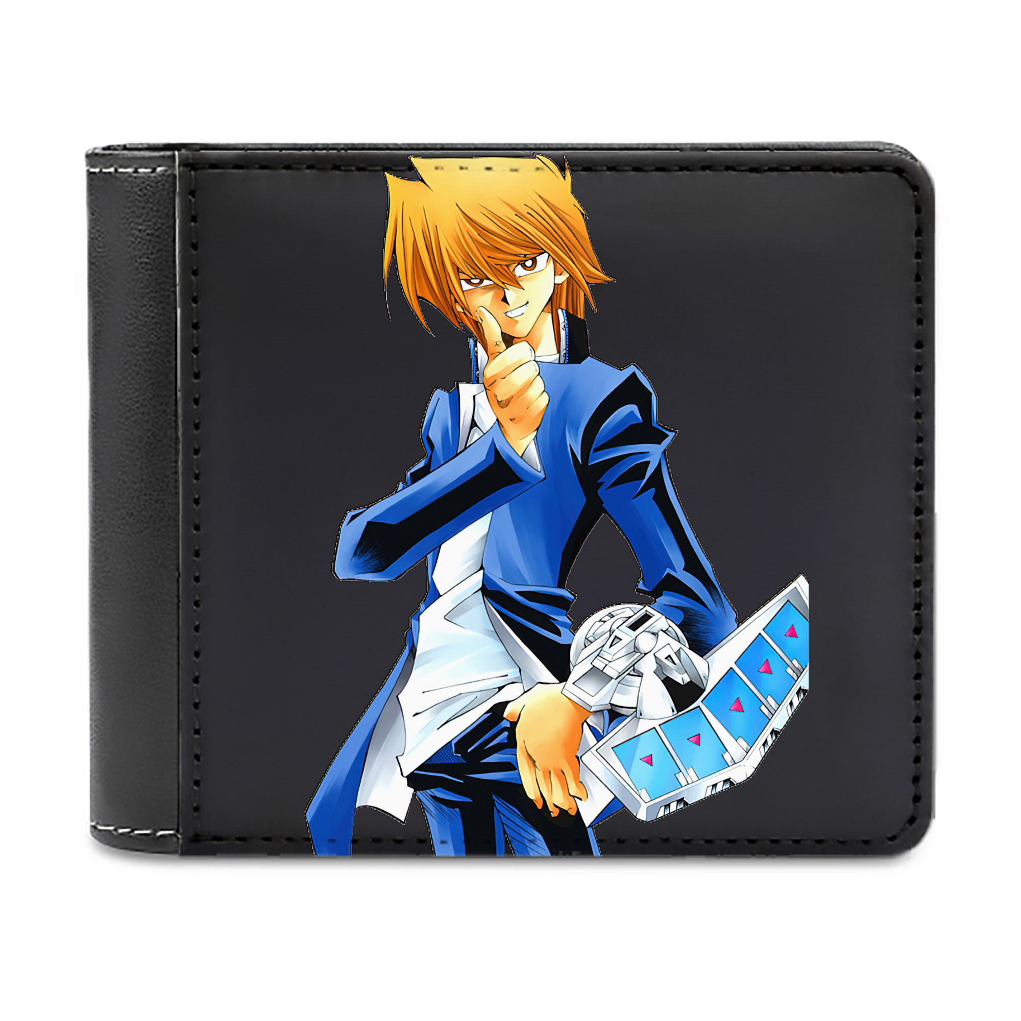 （画像用） 遊☆戯☆王 Yu-Gi-Oh! 二つ折り革財布