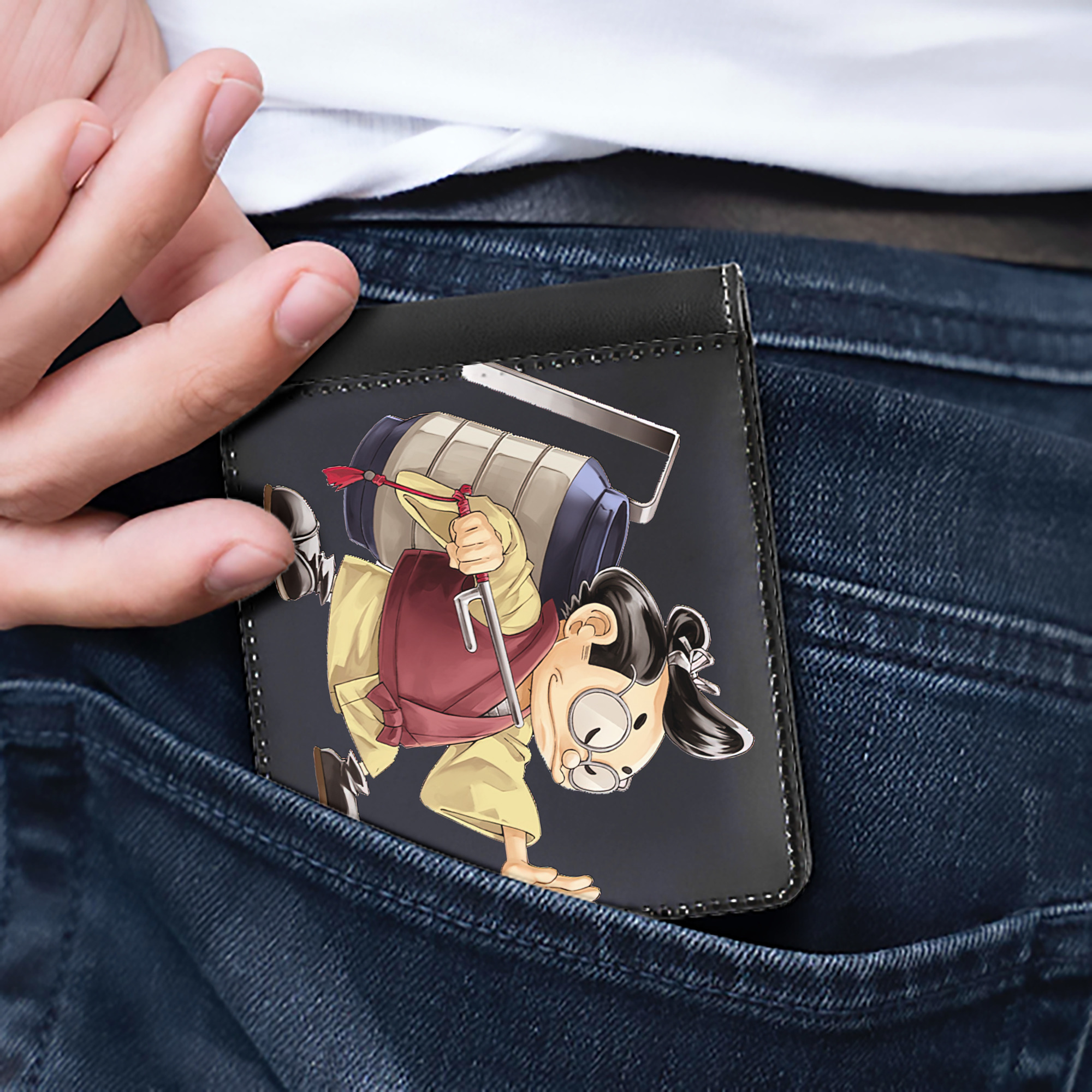 （画像用） 遊☆戯☆王 Yu-Gi-Oh! 二つ折り革財布