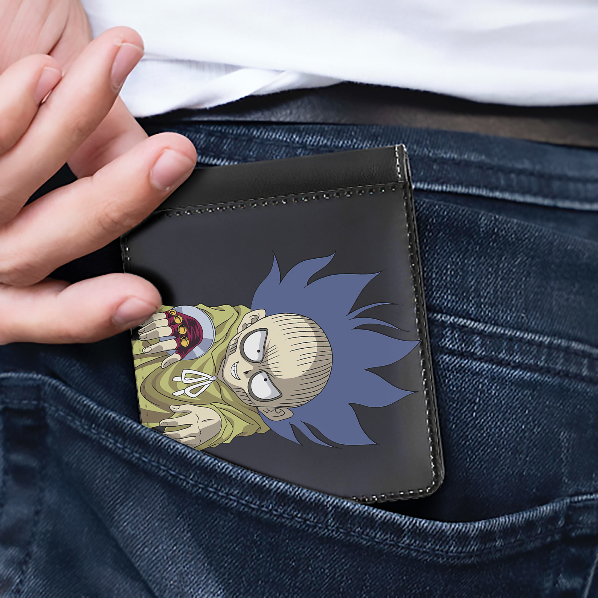 （画像用） 遊☆戯☆王 Yu-Gi-Oh! 二つ折り革財布