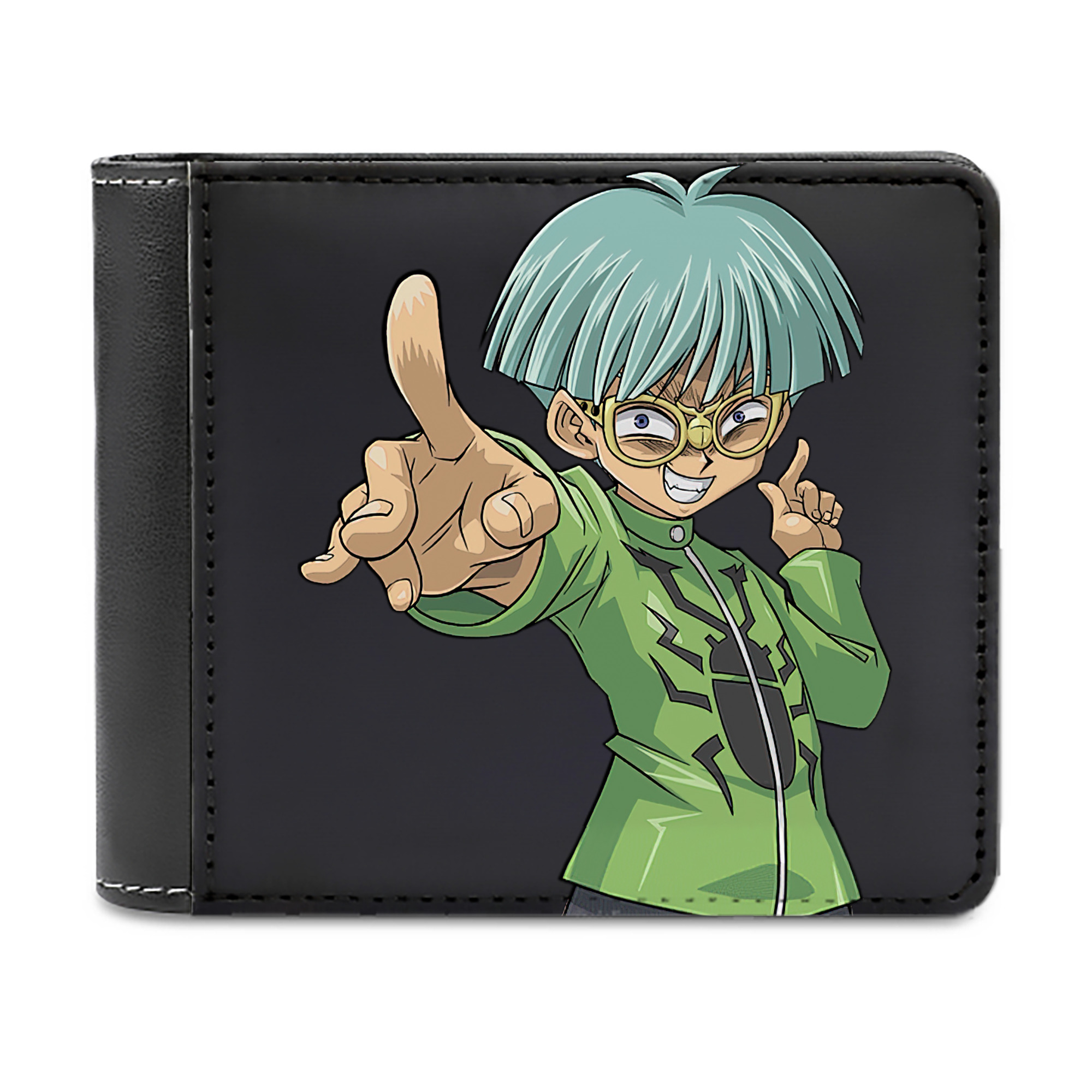 （画像用） 遊☆戯☆王 Yu-Gi-Oh! 二つ折り革財布