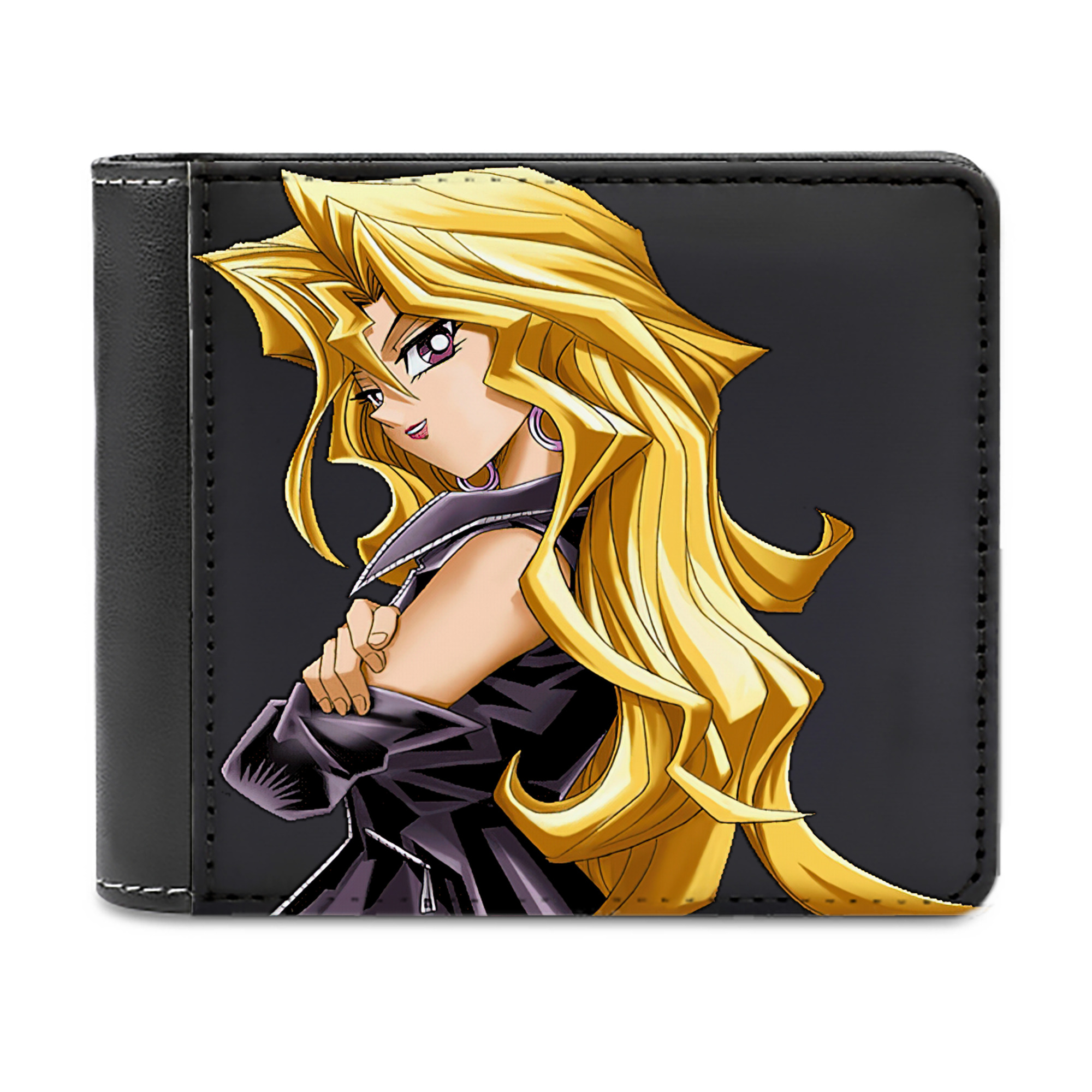 （画像用） 遊☆戯☆王 Yu-Gi-Oh! 二つ折り革財布