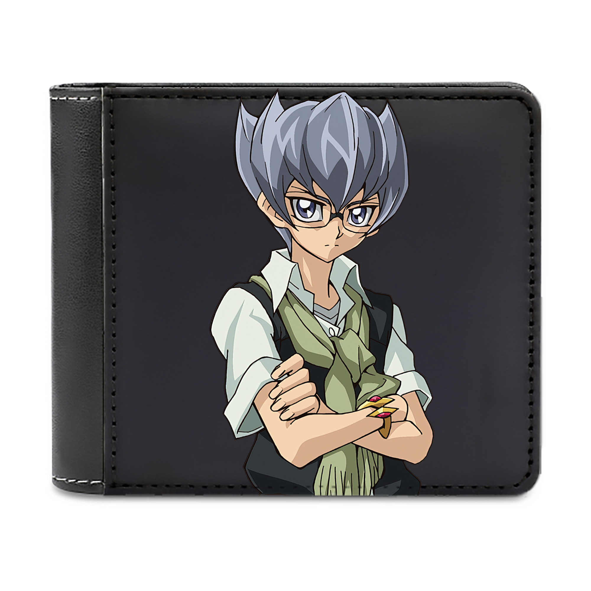 （画像用） 遊☆戯☆王 Yu-Gi-Oh! 二つ折り革財布