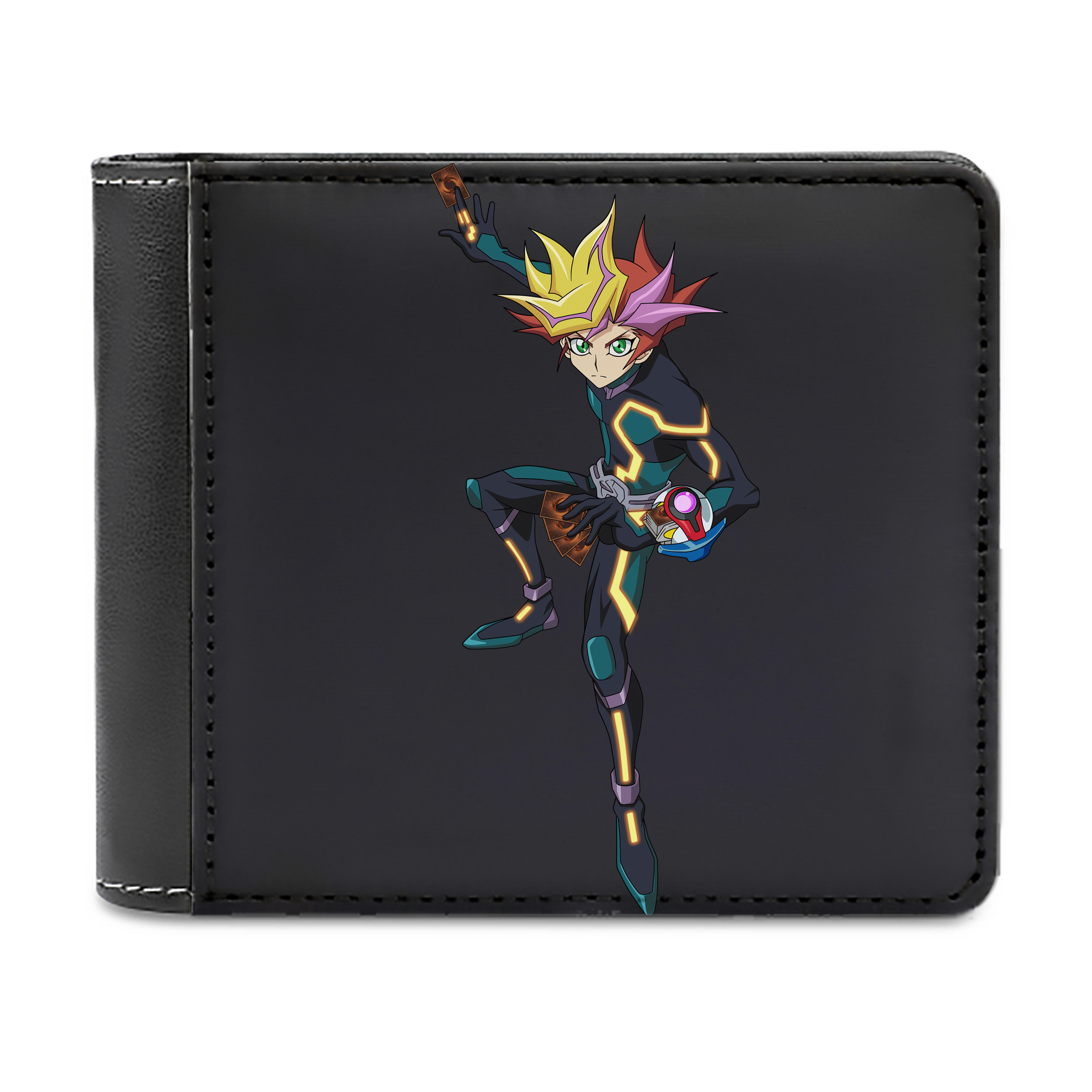 （画像用） 遊☆戯☆王 Yu-Gi-Oh! 二つ折り革財布