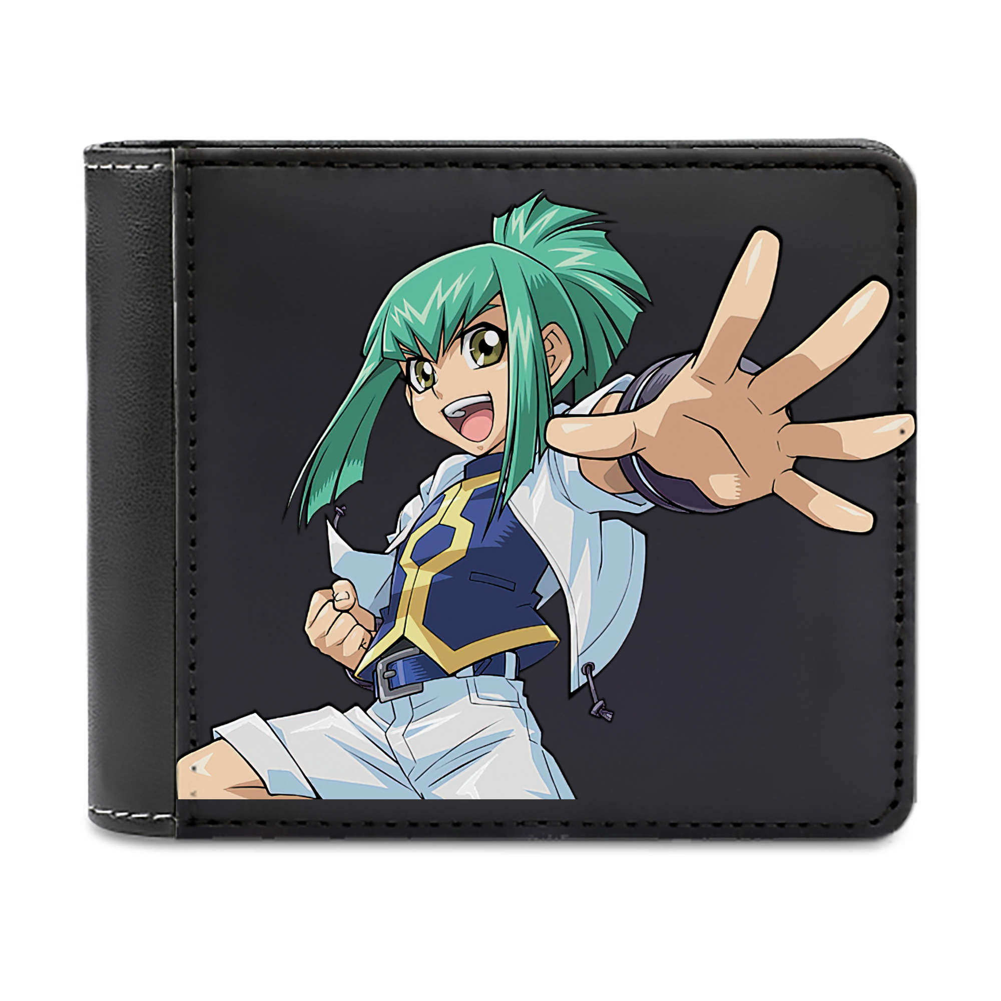 （画像用） 遊☆戯☆王 Yu-Gi-Oh! 二つ折り革財布