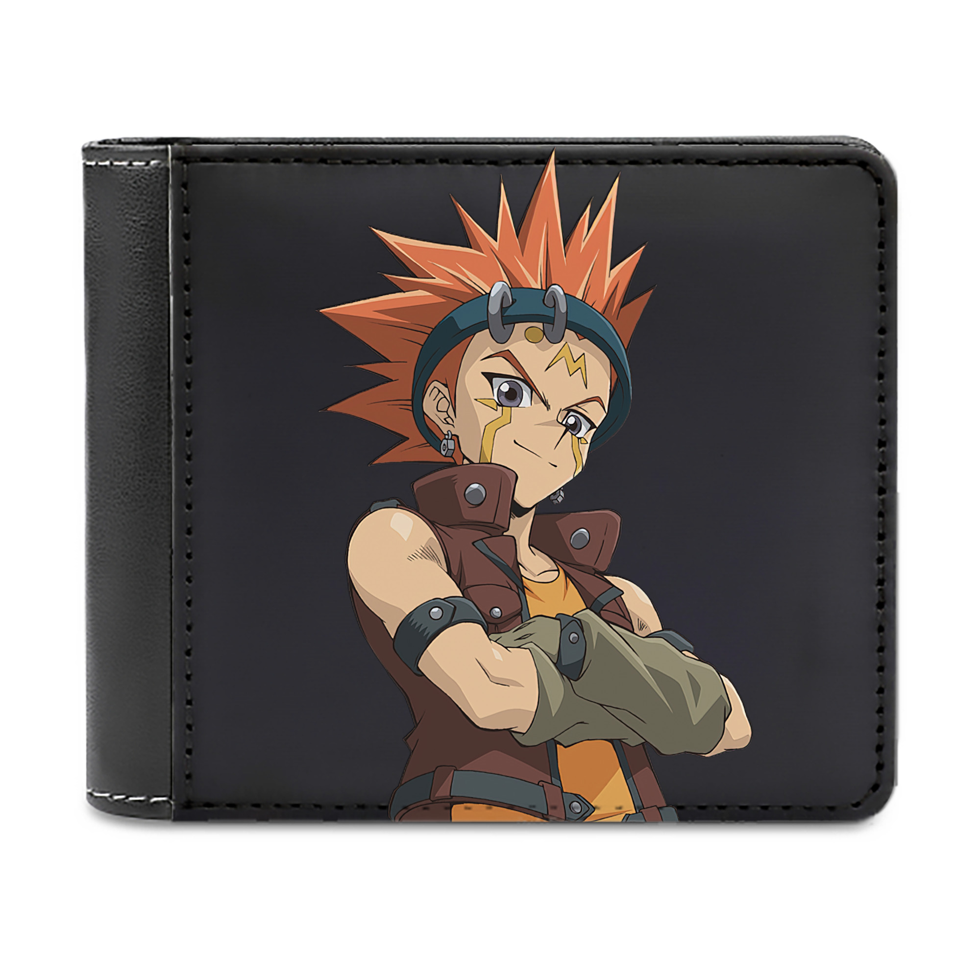 （画像用） 遊☆戯☆王 Yu-Gi-Oh! 二つ折り革財布