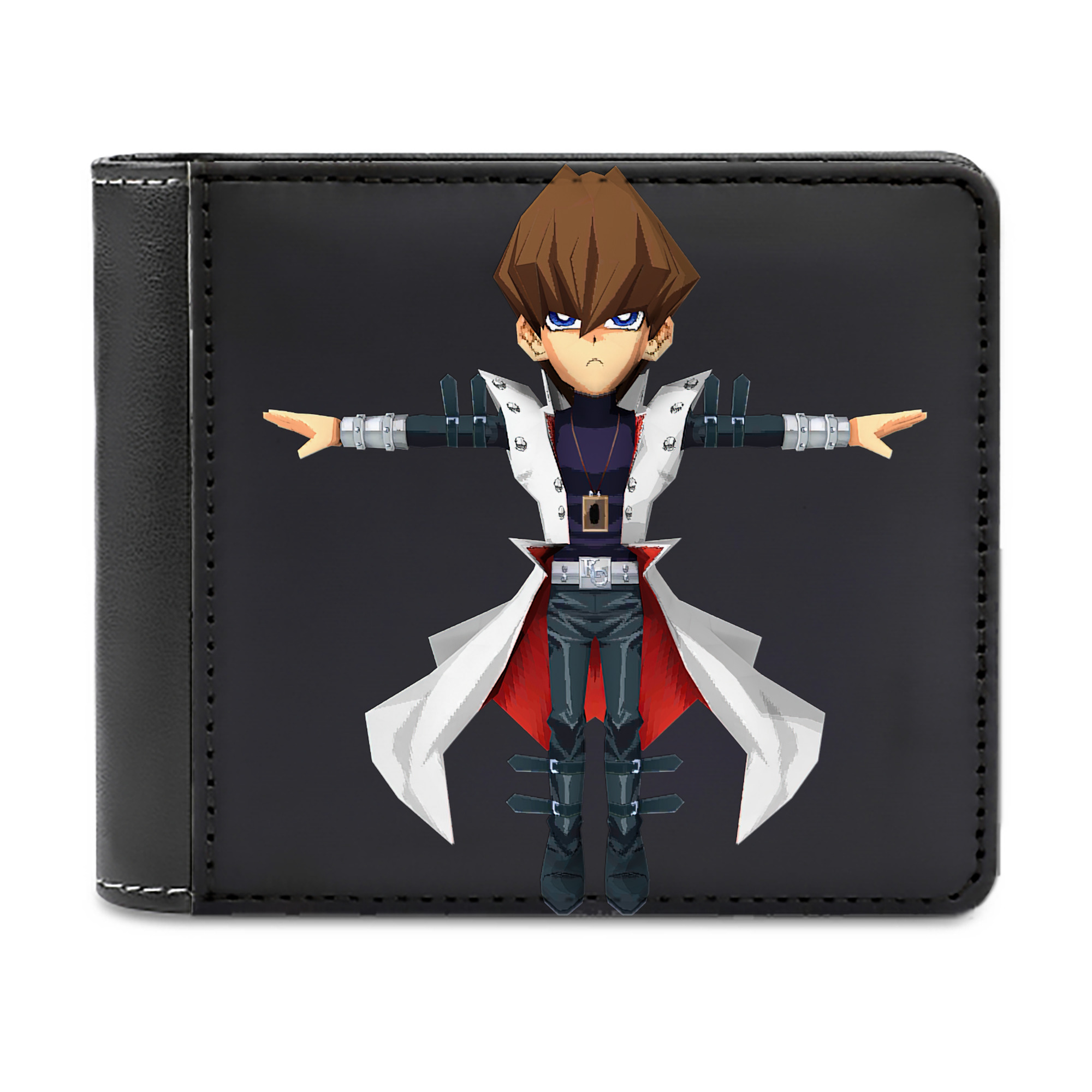 （画像用） 遊☆戯☆王 Yu-Gi-Oh! 二つ折り革財布