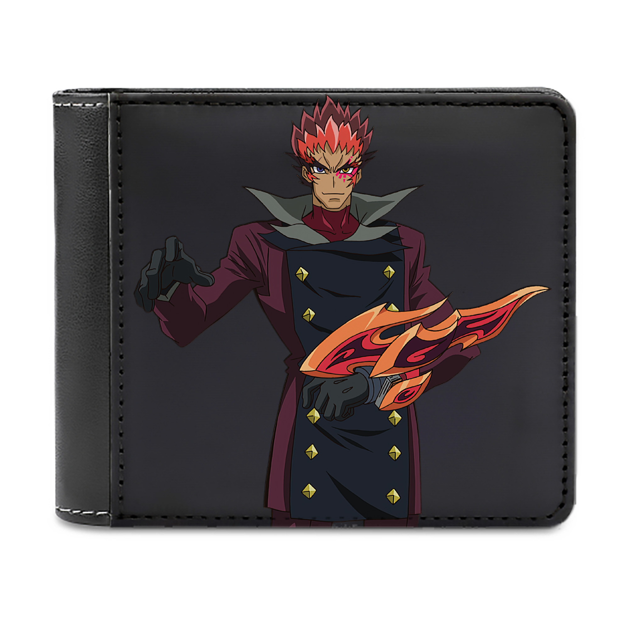 （画像用） 遊☆戯☆王 Yu-Gi-Oh! 二つ折り革財布