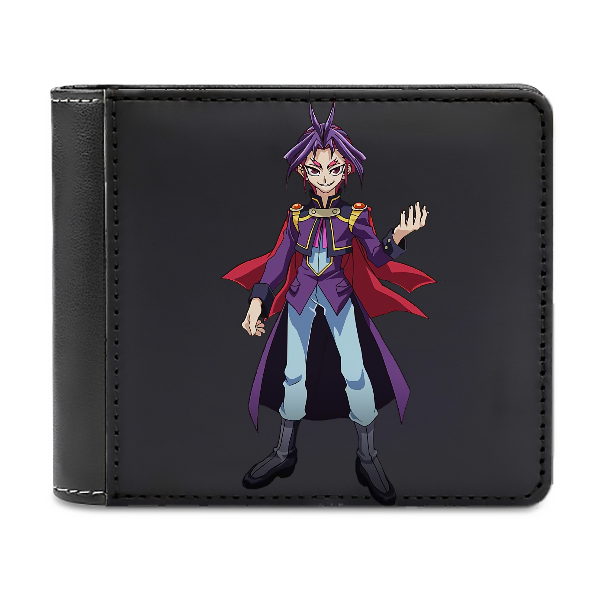 （画像用） 遊☆戯☆王 Yu-Gi-Oh! 二つ折り革財布