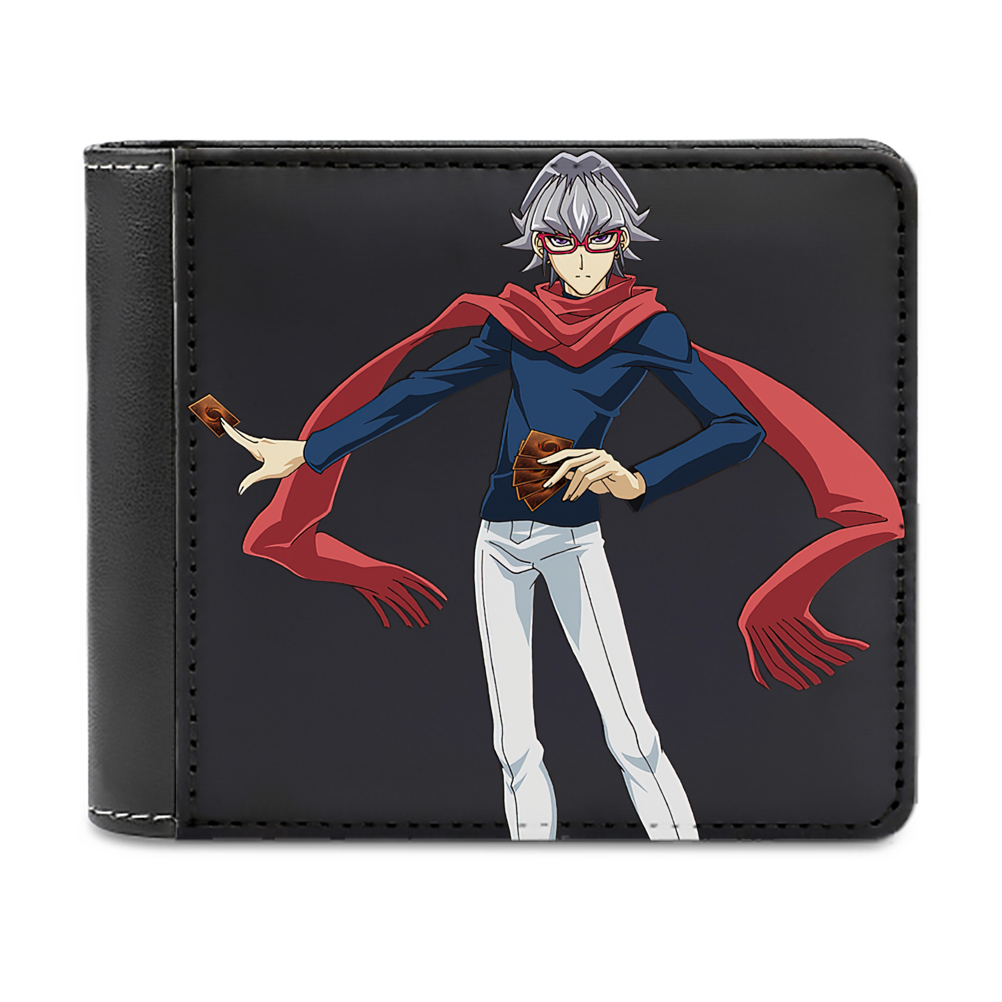 （画像用） 遊☆戯☆王 Yu-Gi-Oh! 二つ折り革財布