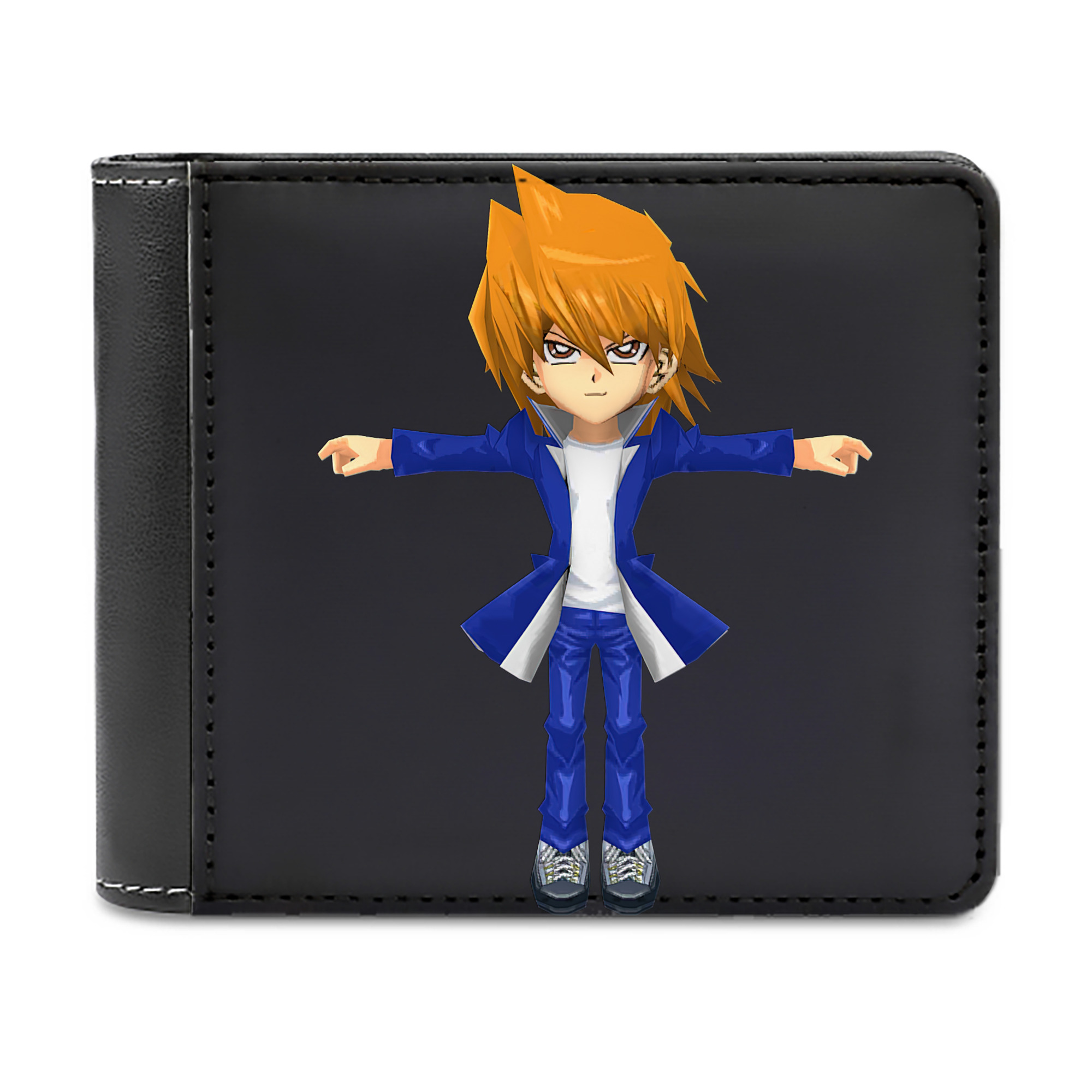 （画像用） 遊☆戯☆王 Yu-Gi-Oh! 二つ折り革財布