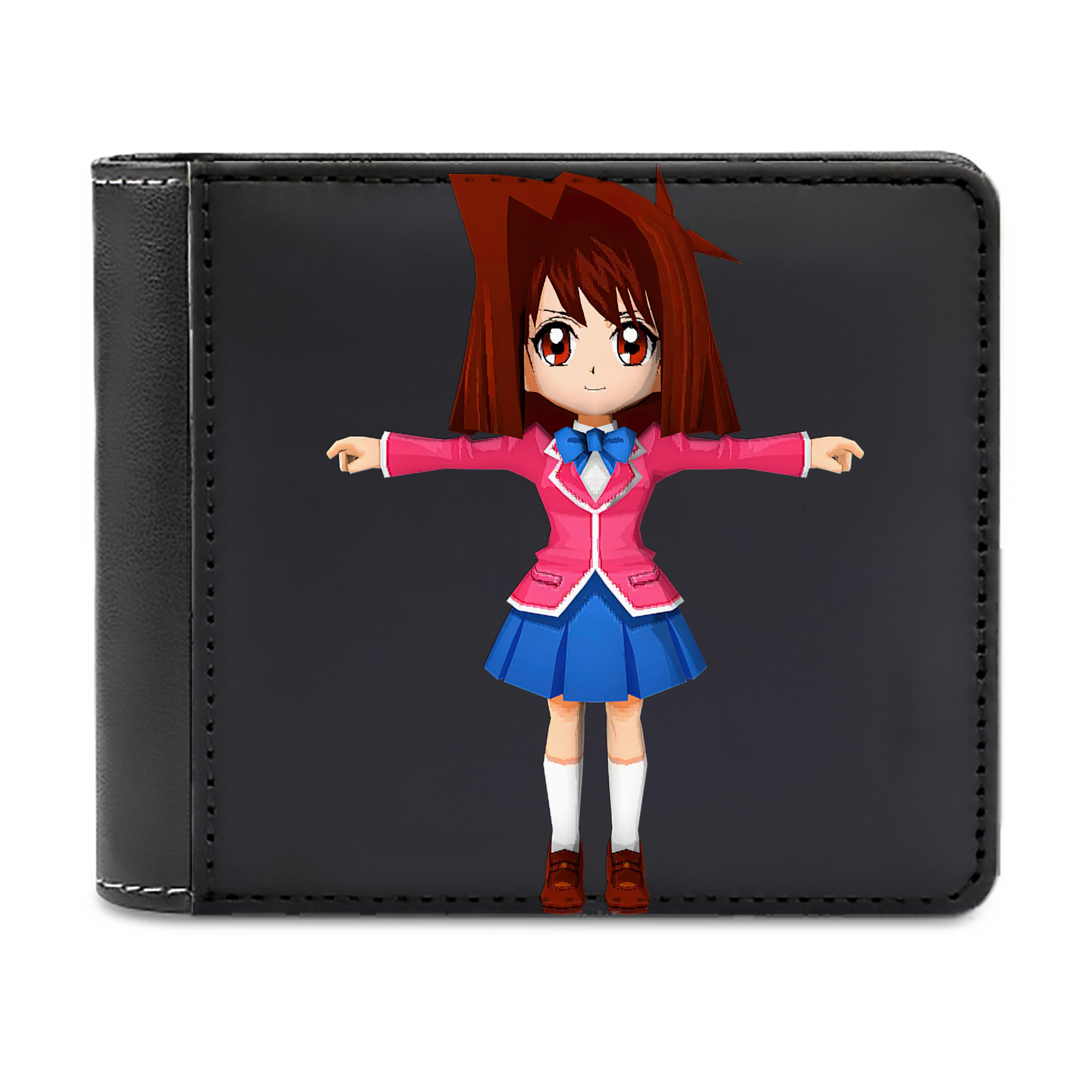 （画像用） 遊☆戯☆王 Yu-Gi-Oh! 二つ折り革財布