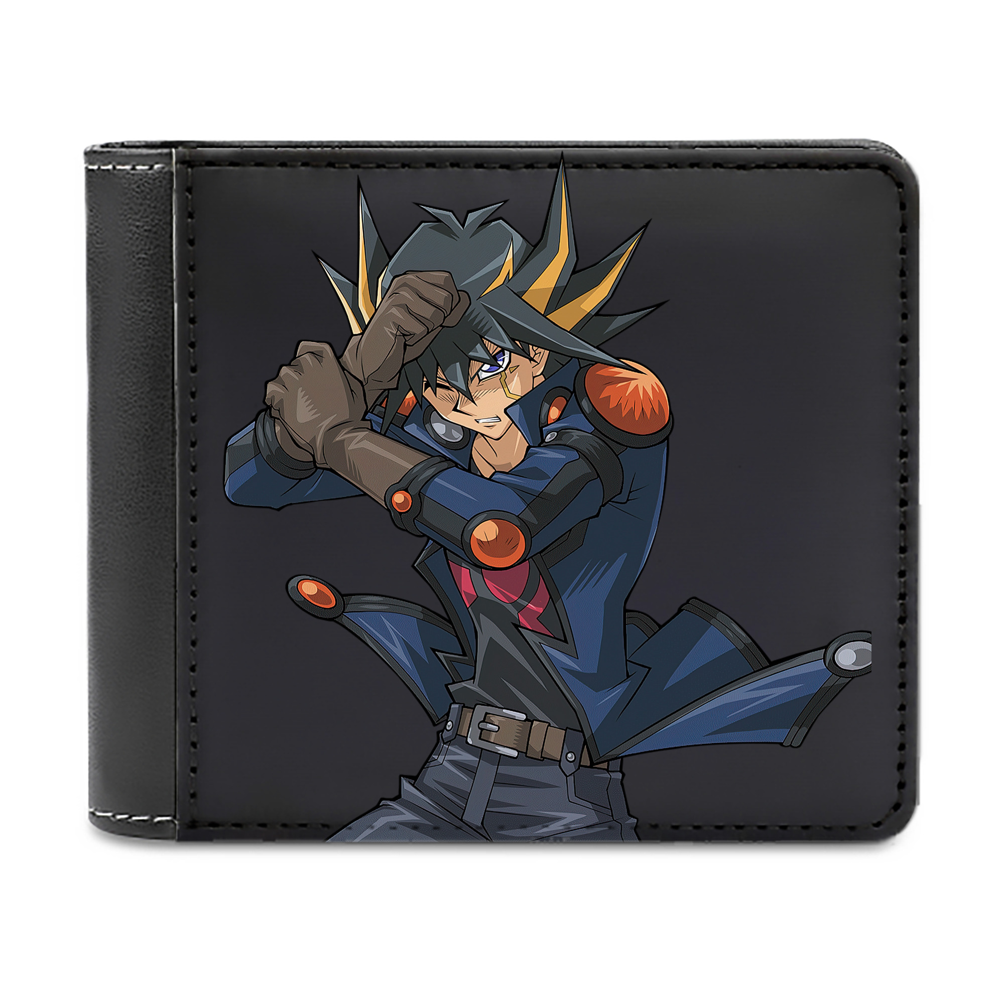 （画像用） 遊☆戯☆王 Yu-Gi-Oh! 二つ折り革財布