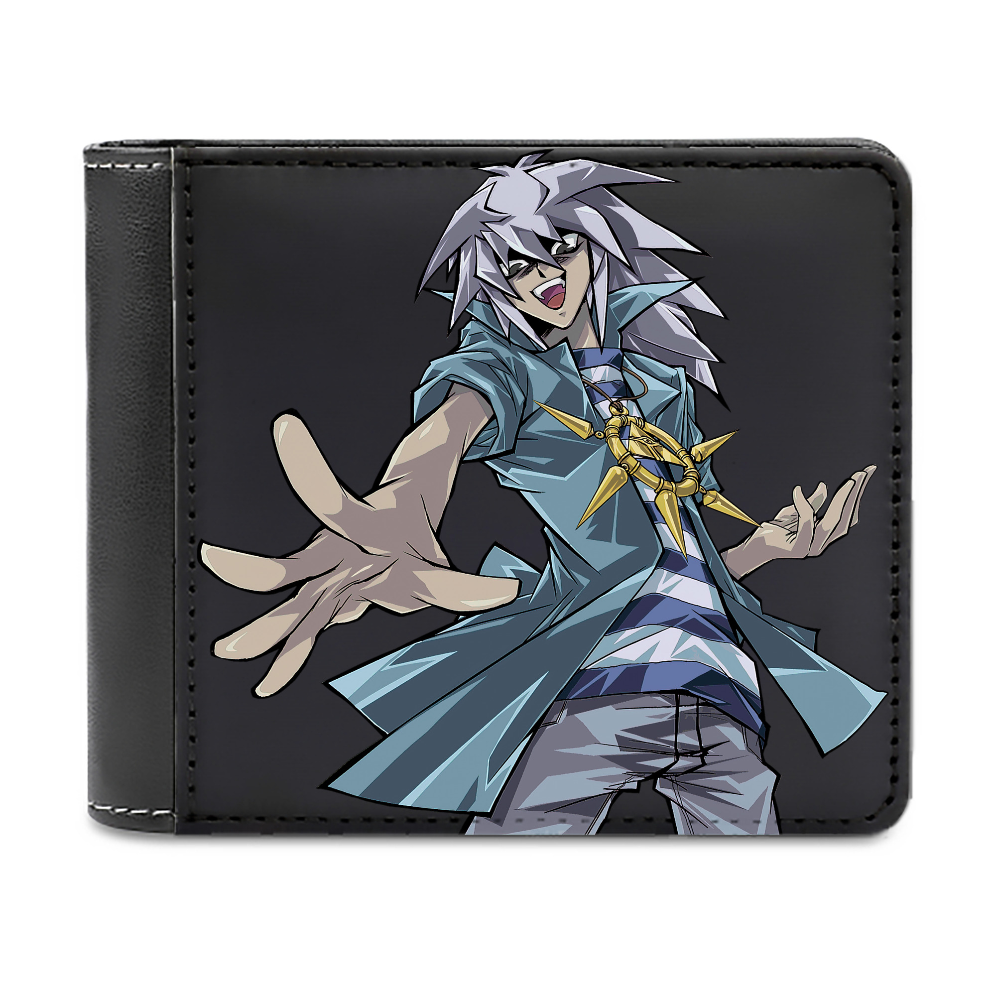 （画像用） 遊☆戯☆王 Yu-Gi-Oh! 二つ折り革財布