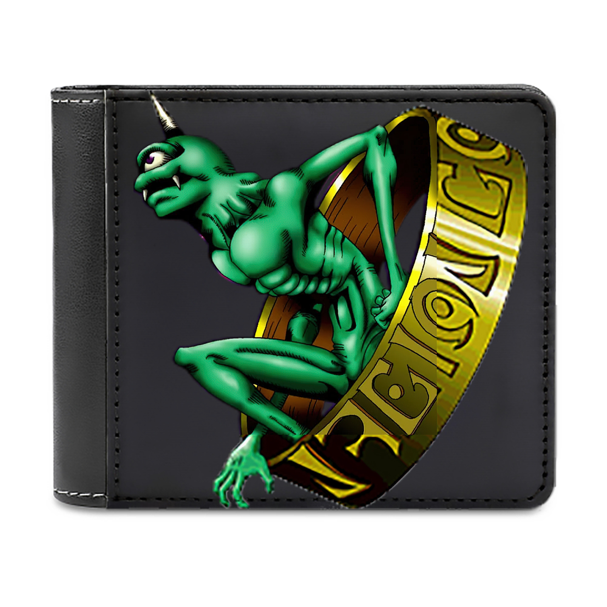 （画像用） 遊☆戯☆王 Yu-Gi-Oh! 二つ折り革財布