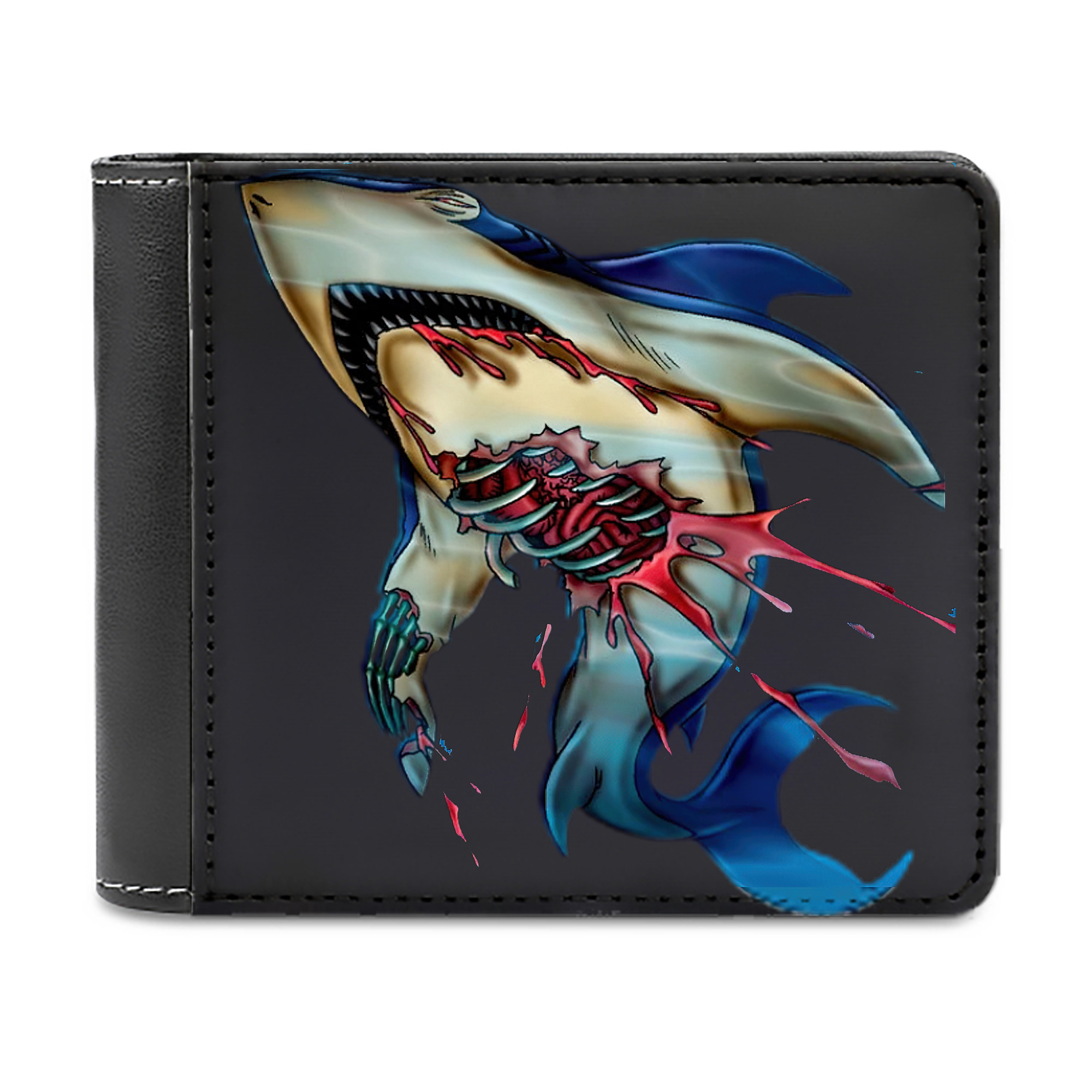 （画像用） 遊☆戯☆王 Yu-Gi-Oh! 二つ折り革財布