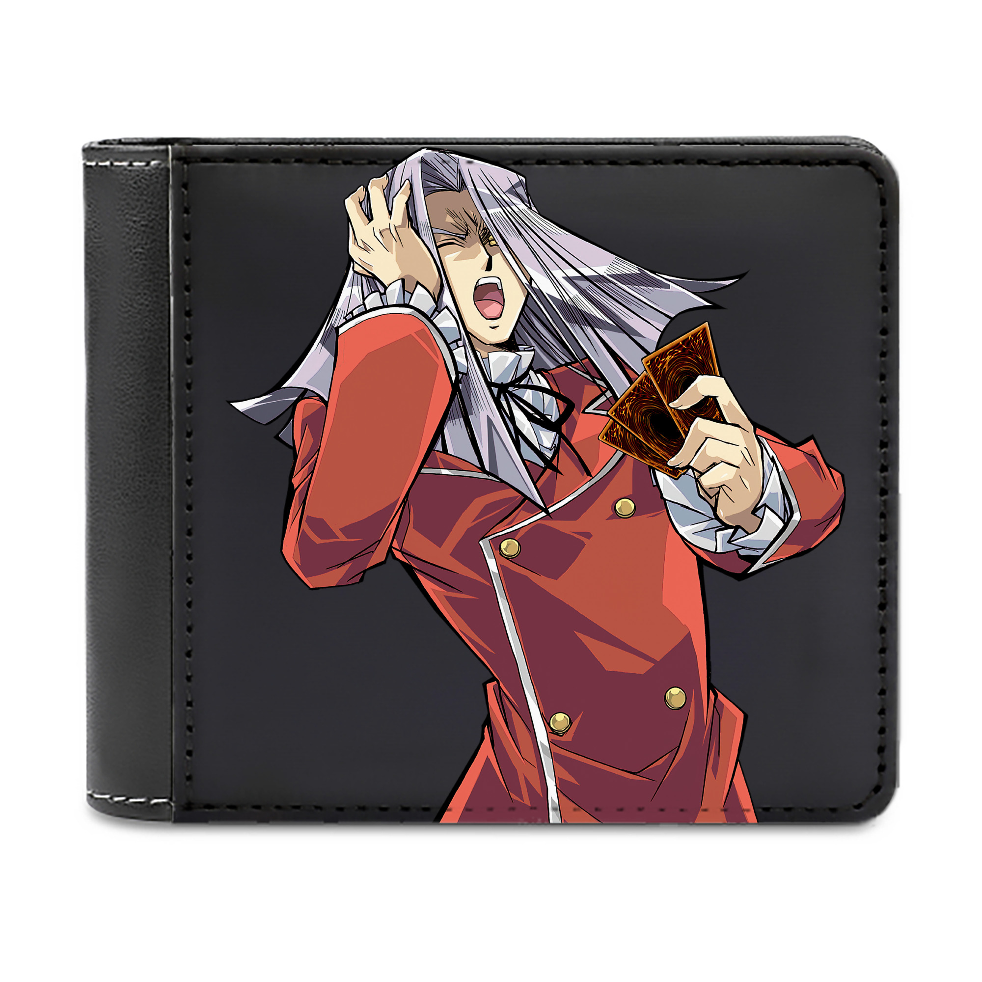 （画像用） 遊☆戯☆王 Yu-Gi-Oh! 二つ折り革財布