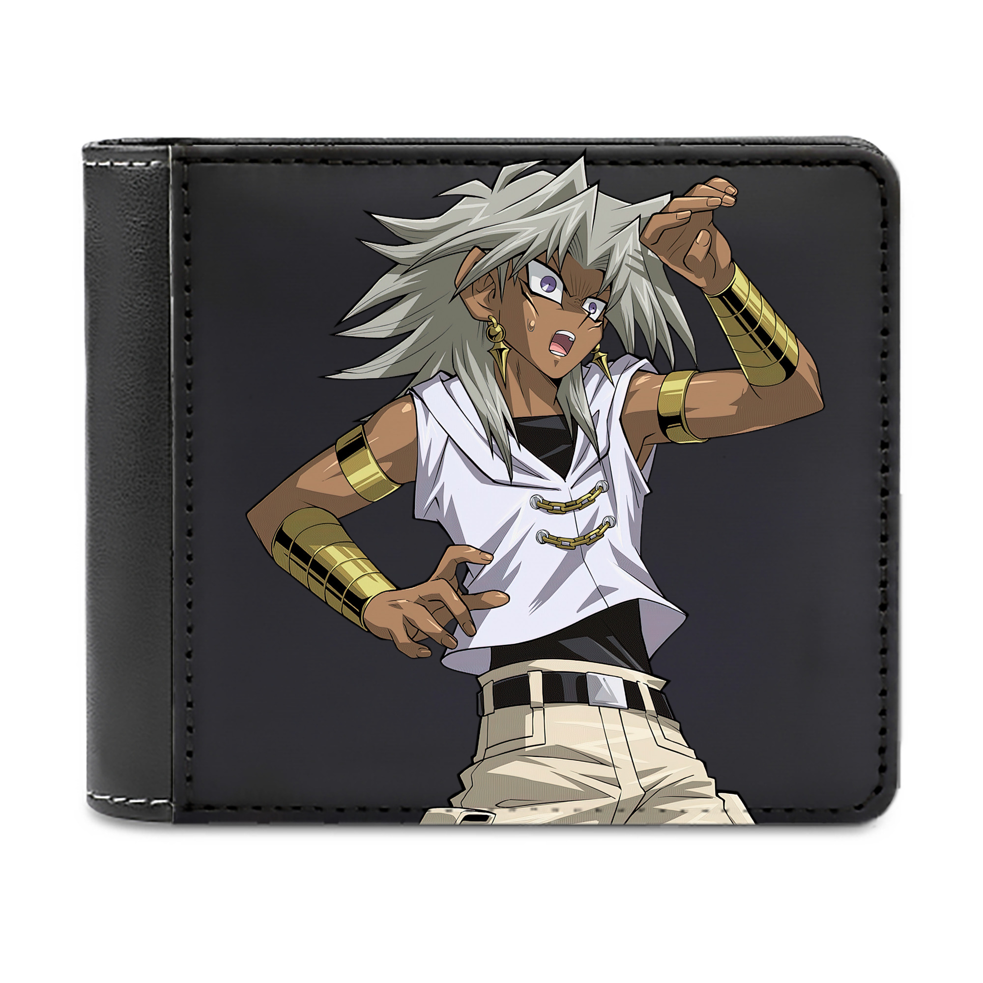 （画像用） 遊☆戯☆王 Yu-Gi-Oh! 二つ折り革財布