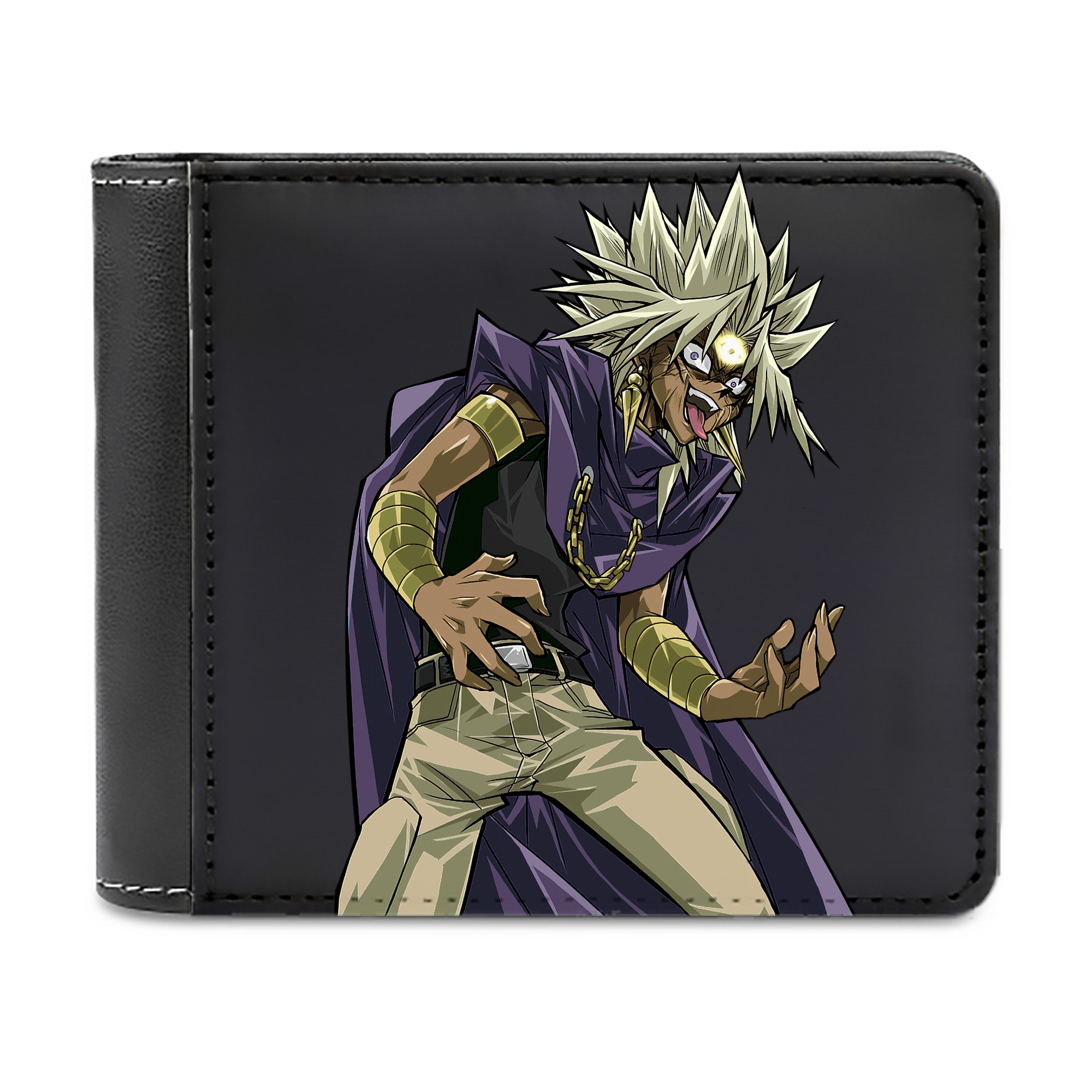 （画像用） 遊☆戯☆王 Yu-Gi-Oh! 二つ折り革財布