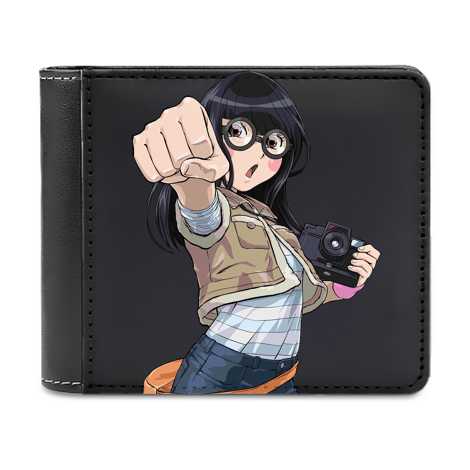 （画像用） 遊☆戯☆王 Yu-Gi-Oh! 二つ折り革財布