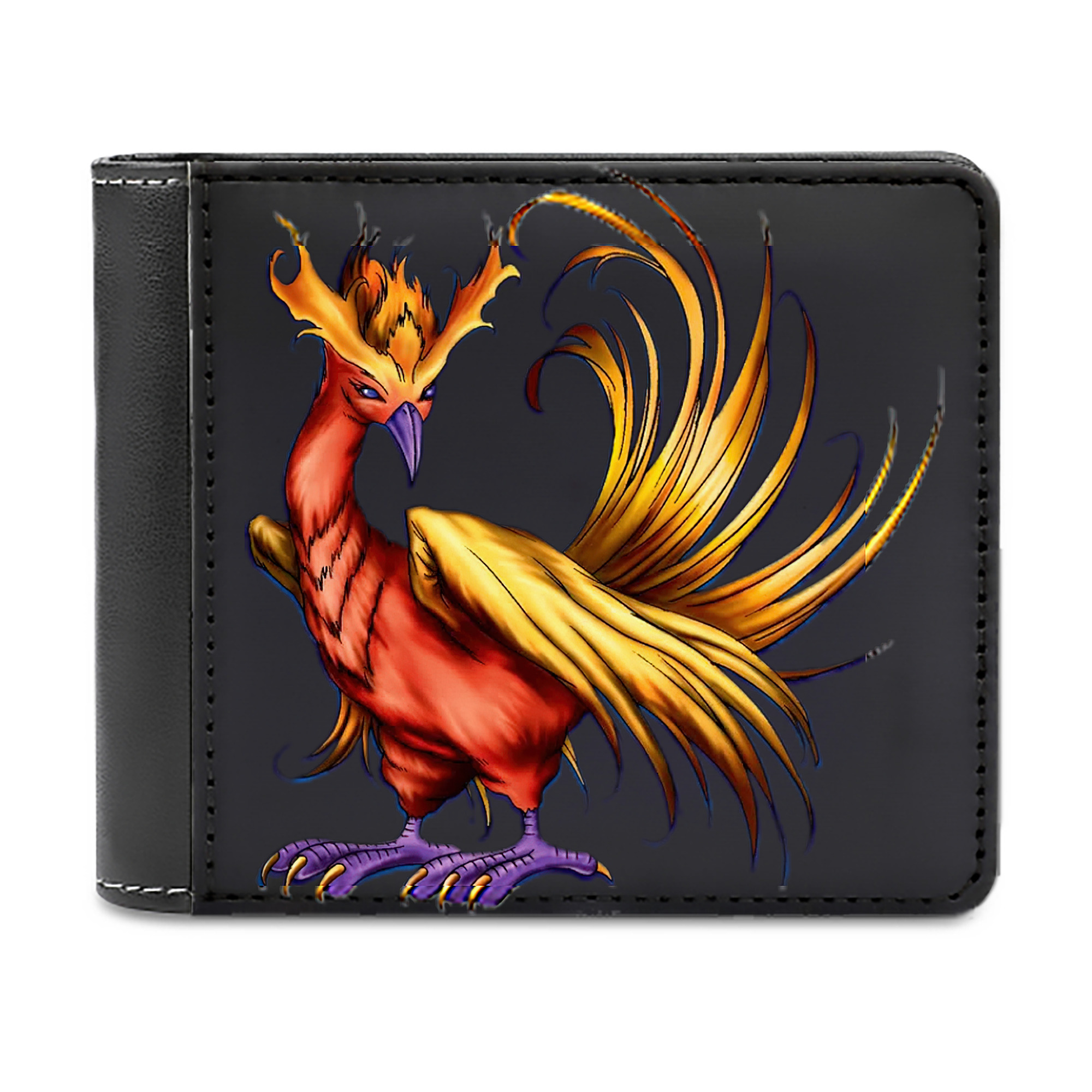（画像用） 遊☆戯☆王 Yu-Gi-Oh! 二つ折り革財布