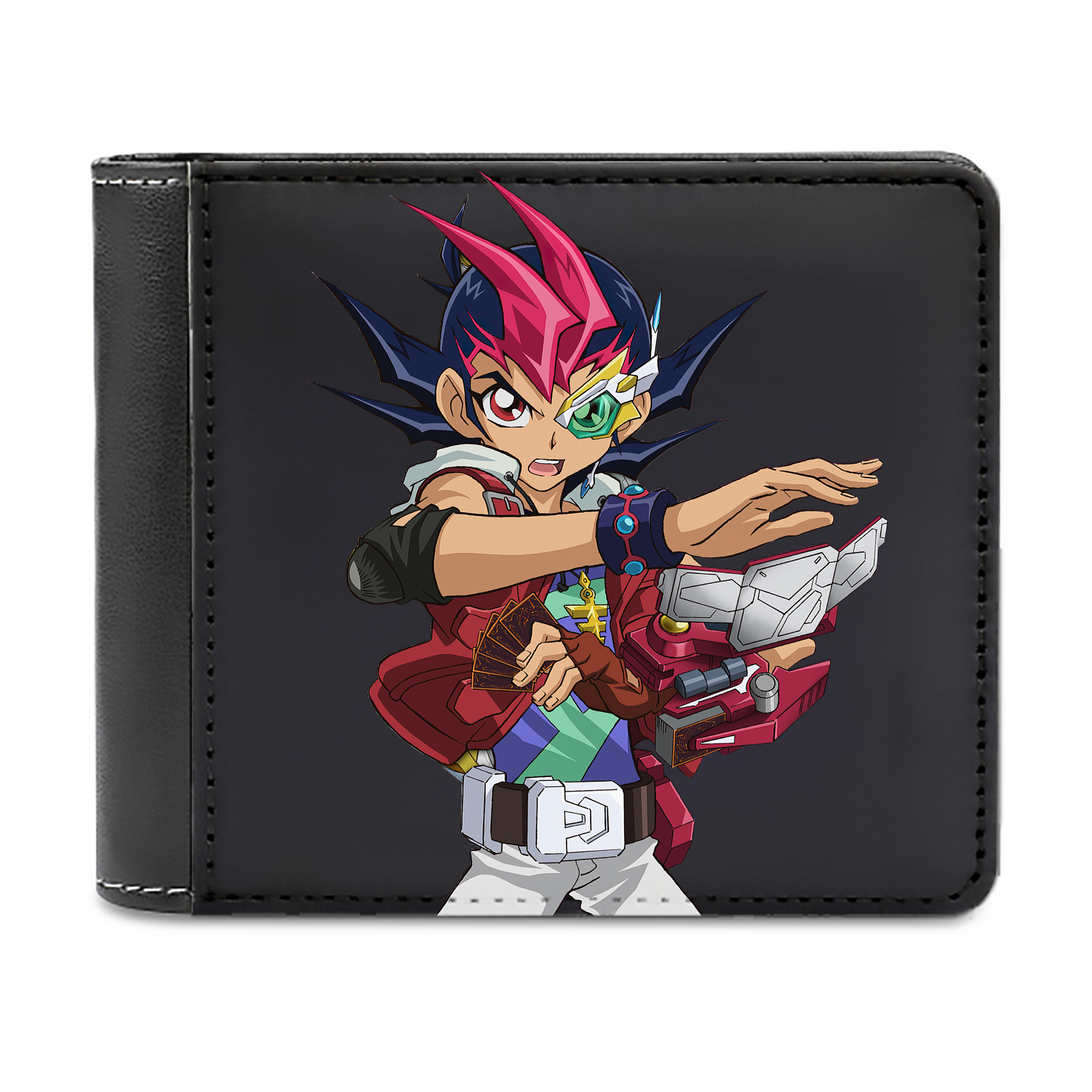 （画像用） 遊☆戯☆王 Yu-Gi-Oh! 二つ折り革財布