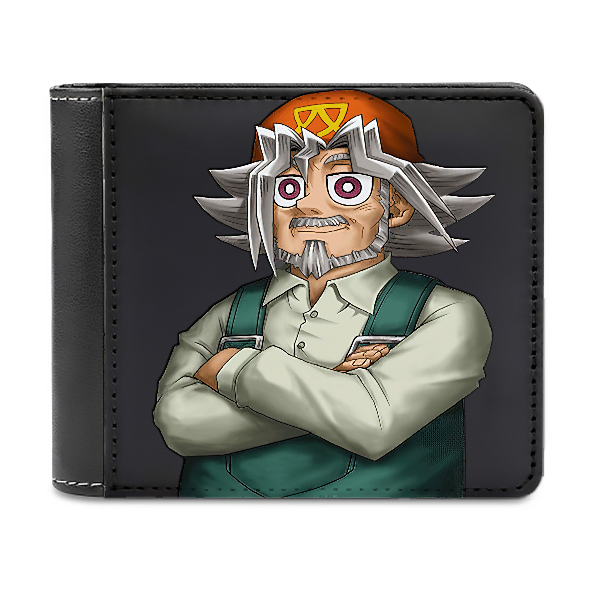 （画像用） 遊☆戯☆王 Yu-Gi-Oh! 二つ折り革財布