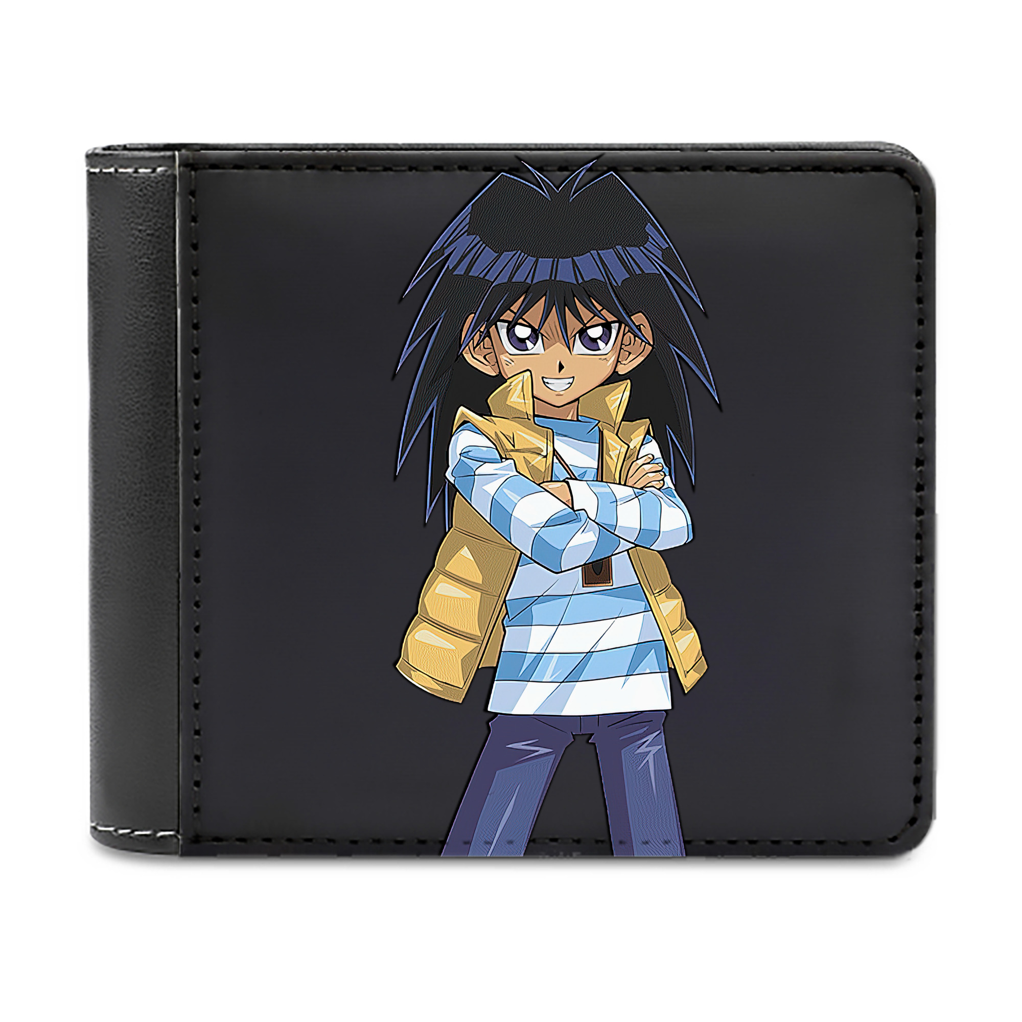 （画像用） 遊☆戯☆王 Yu-Gi-Oh! 二つ折り革財布