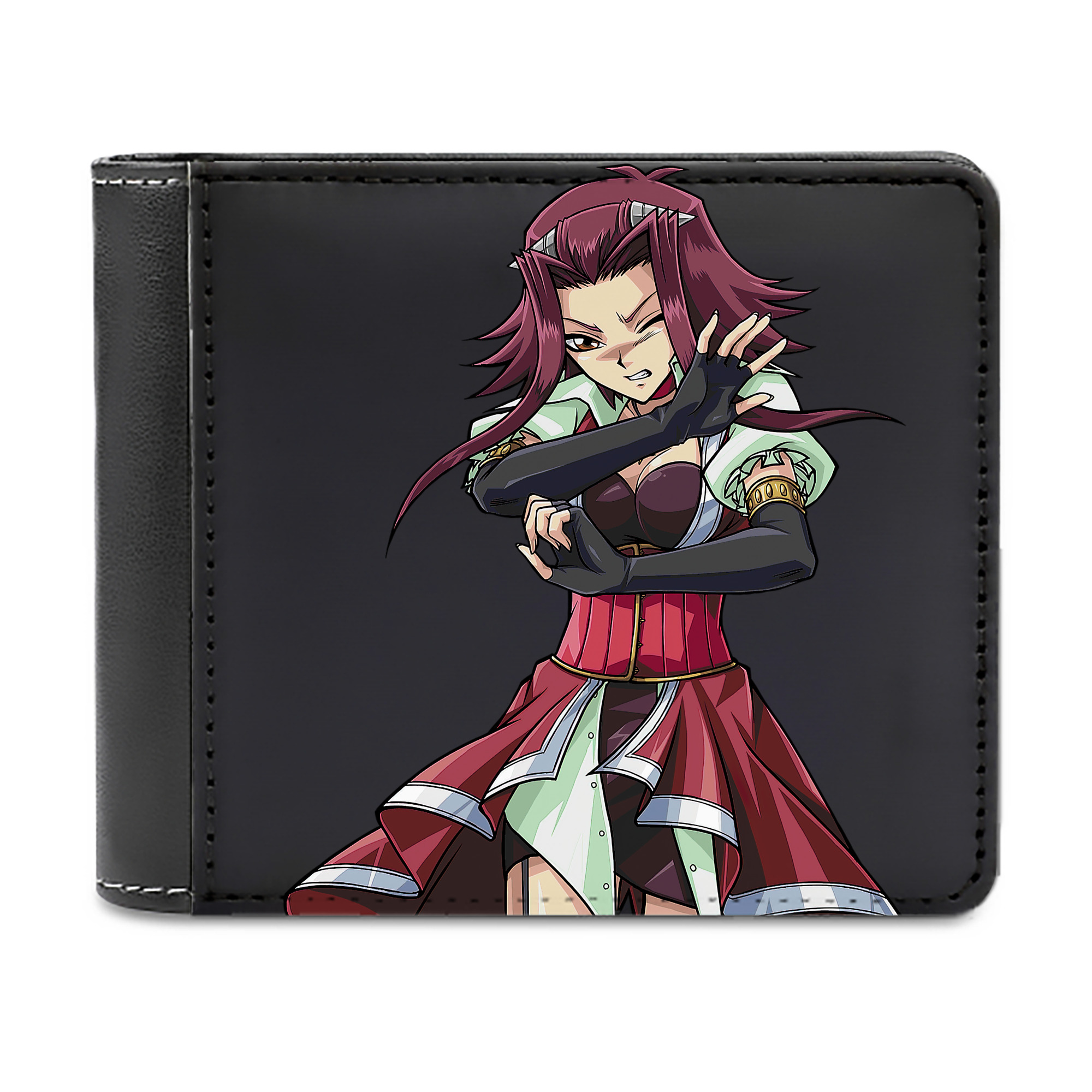 （画像用） 遊☆戯☆王 Yu-Gi-Oh! 二つ折り革財布