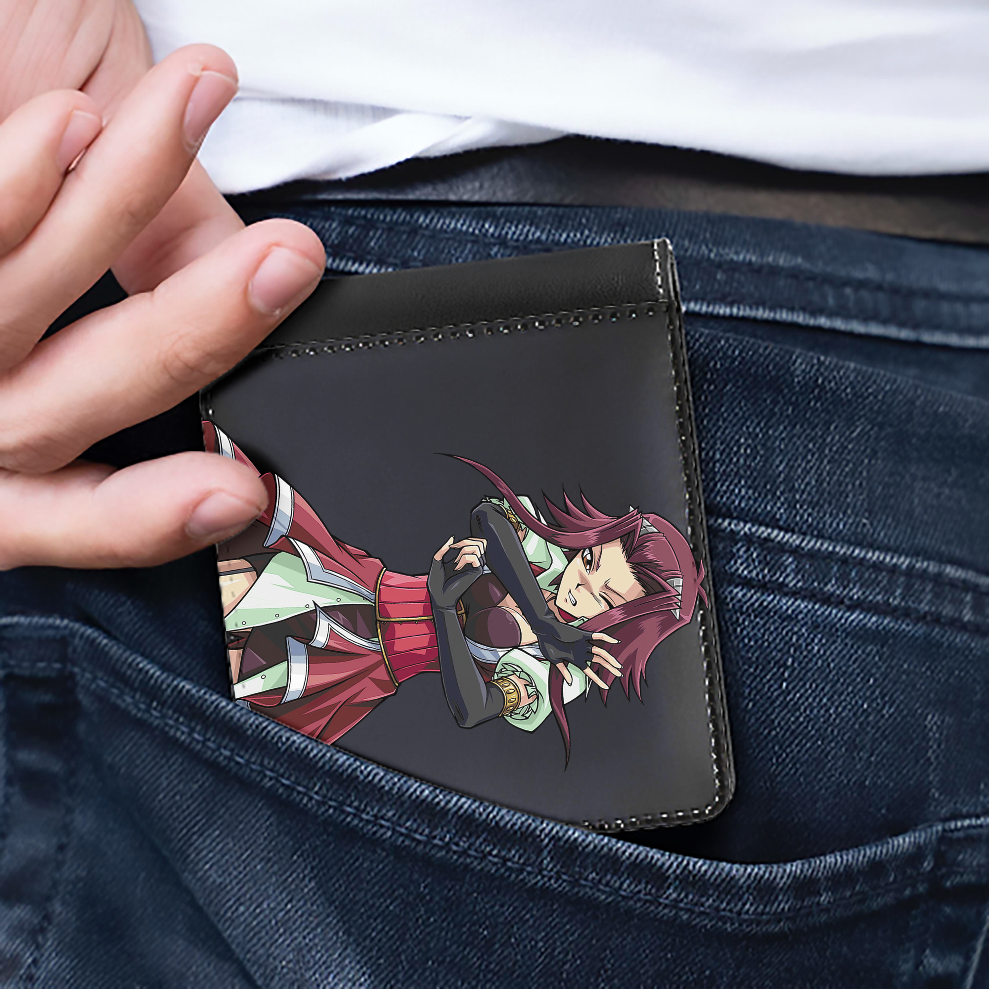 （画像用） 遊☆戯☆王 Yu-Gi-Oh! 二つ折り革財布