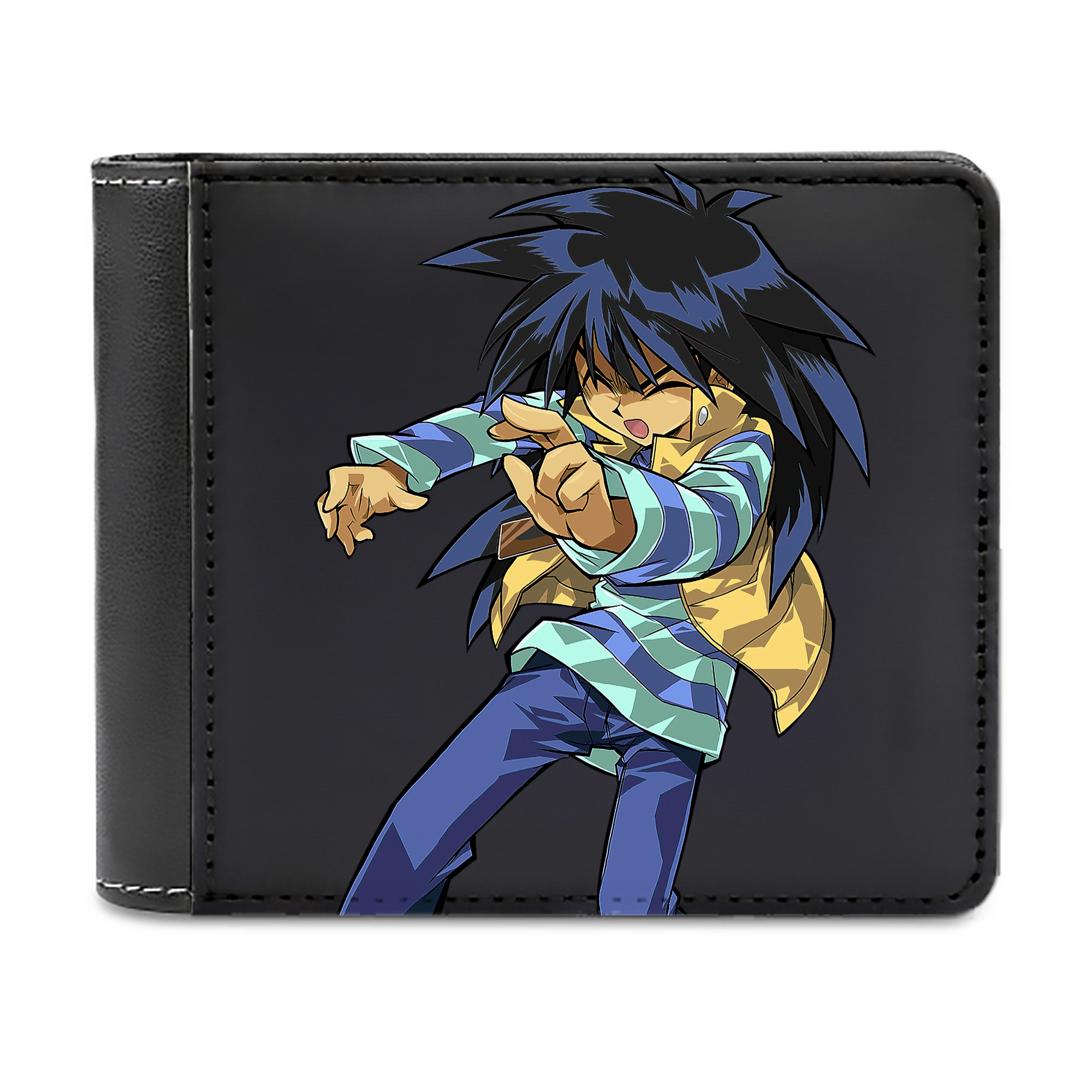 （画像用） 遊☆戯☆王 Yu-Gi-Oh! 二つ折り革財布