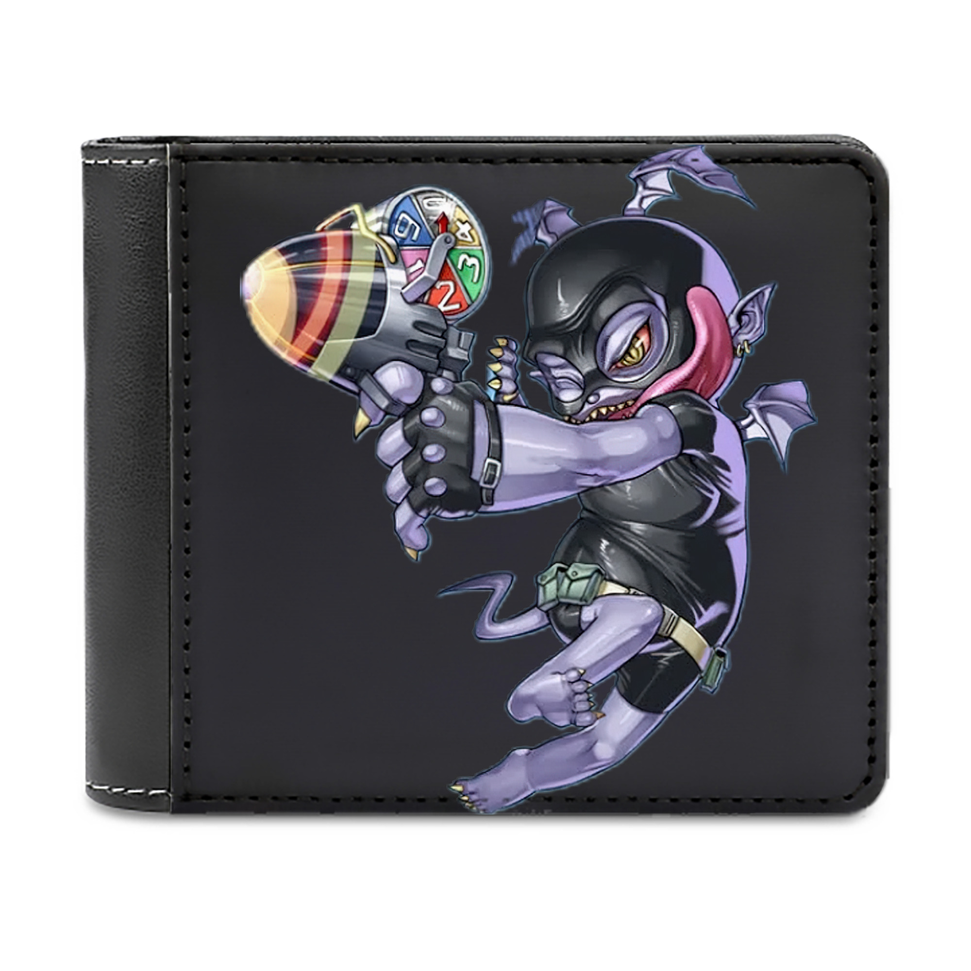 （画像用） 遊☆戯☆王 Yu-Gi-Oh! 二つ折り革財布