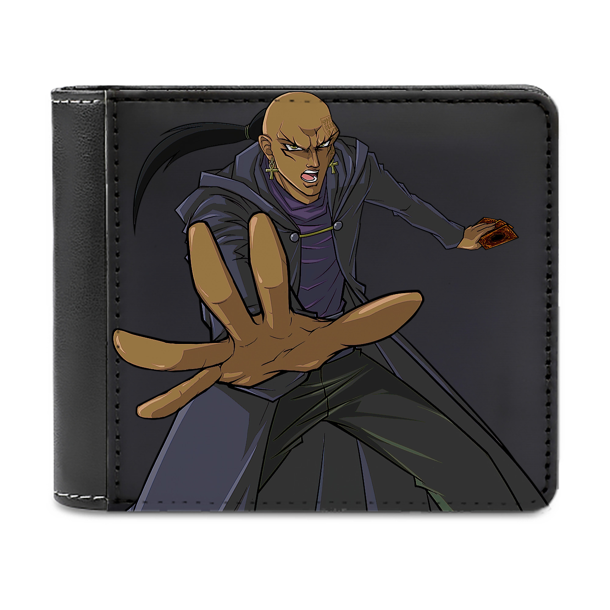 （画像用） 遊☆戯☆王 Yu-Gi-Oh! 二つ折り革財布