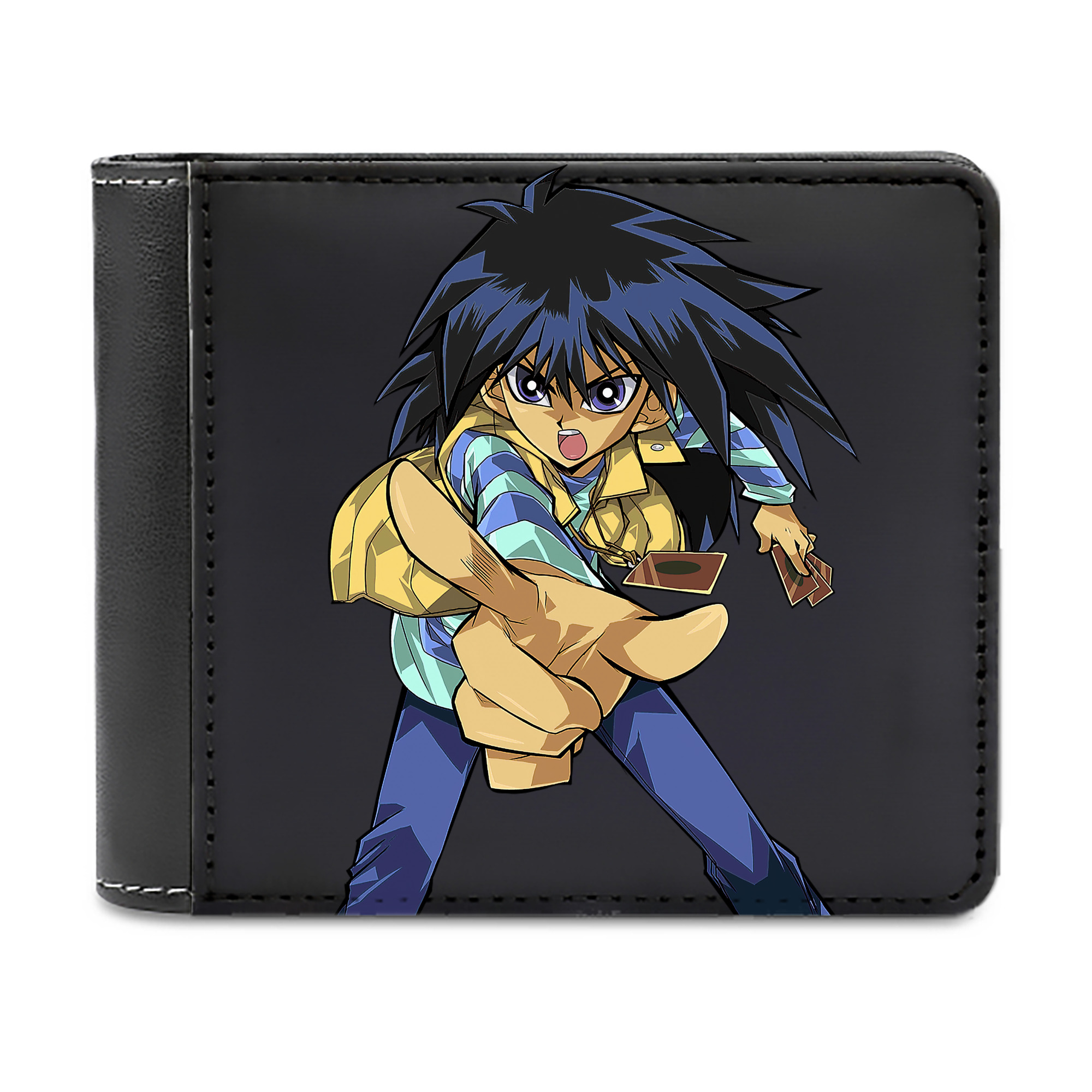 （画像用） 遊☆戯☆王 Yu-Gi-Oh! 二つ折り革財布